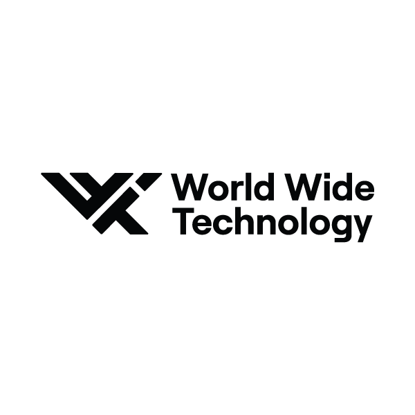 Logo of World Wide Technology with black stylized 'W' and 'X' symbols and the company name.
