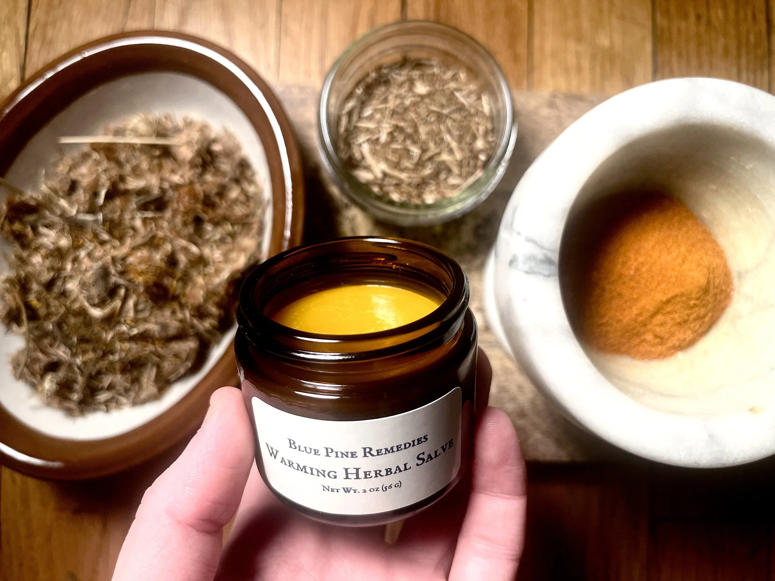 Warming Herbal Salve