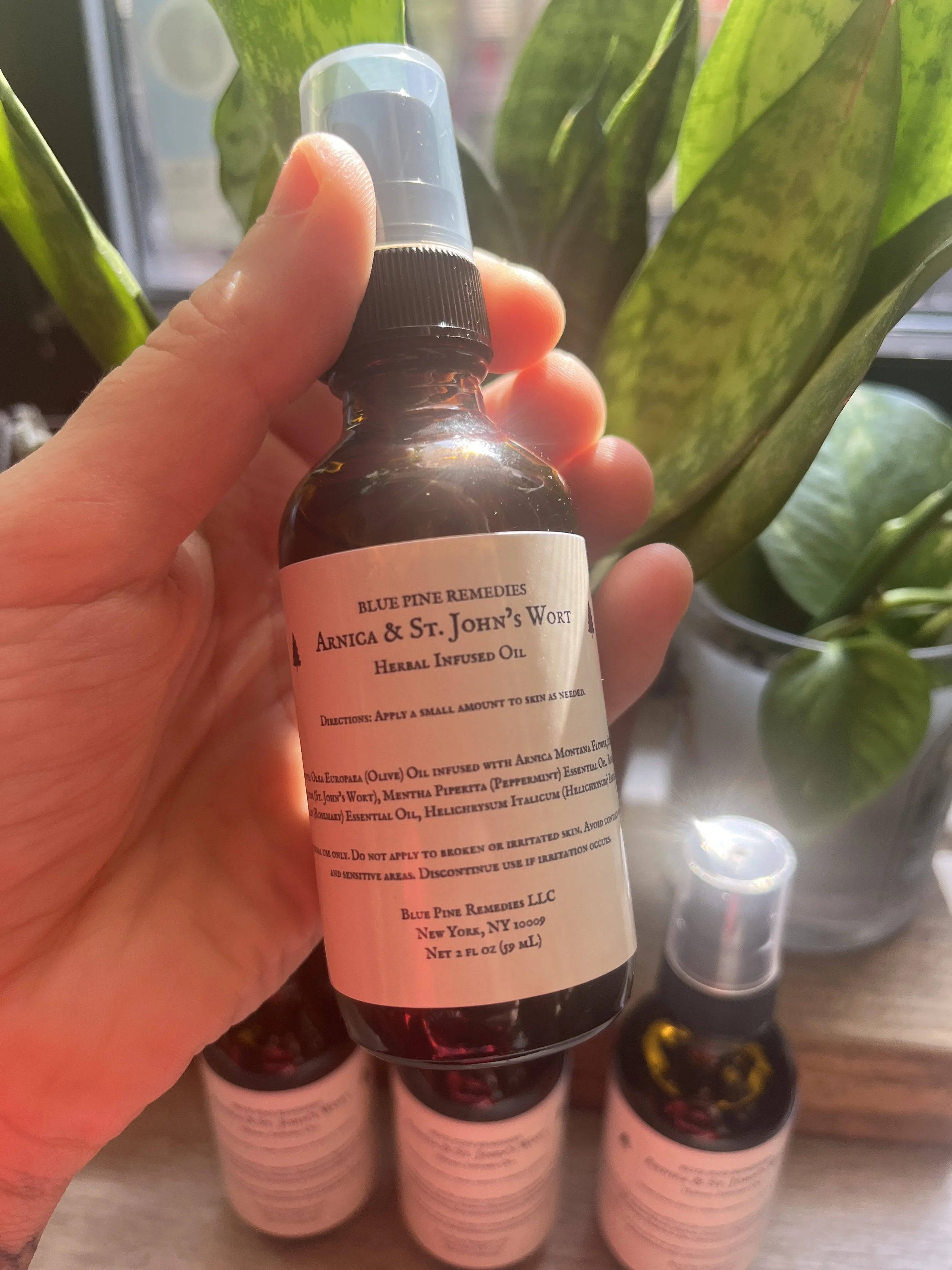 Arnica & St. John’s Wort Herbal Infused Oil