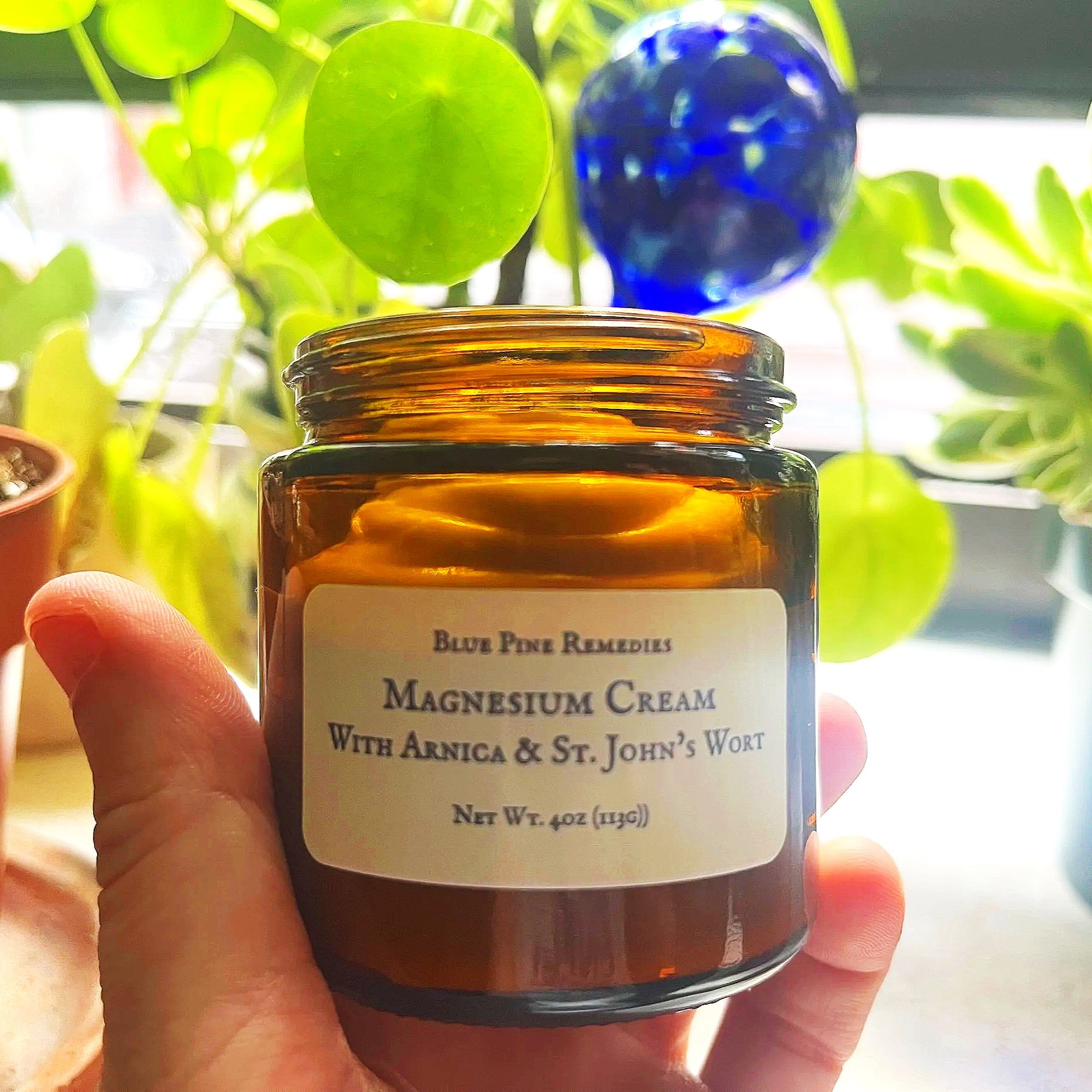 Magnesium Cream With Arnica & St John's Wort