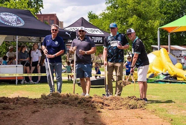Breaking ground on Pitch at TUPPS Brewery