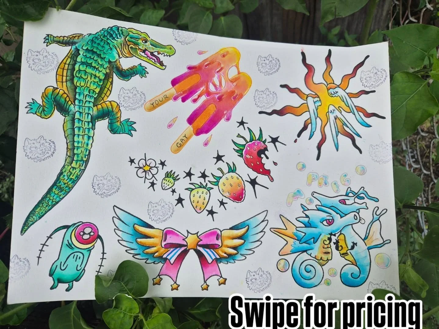 Availability JUNE and JULY  let's hangout this summer! 

#houstontattooflash #houstontattooartist #htxtattooartist&nbsp; #htxtattoo #kittyswishart