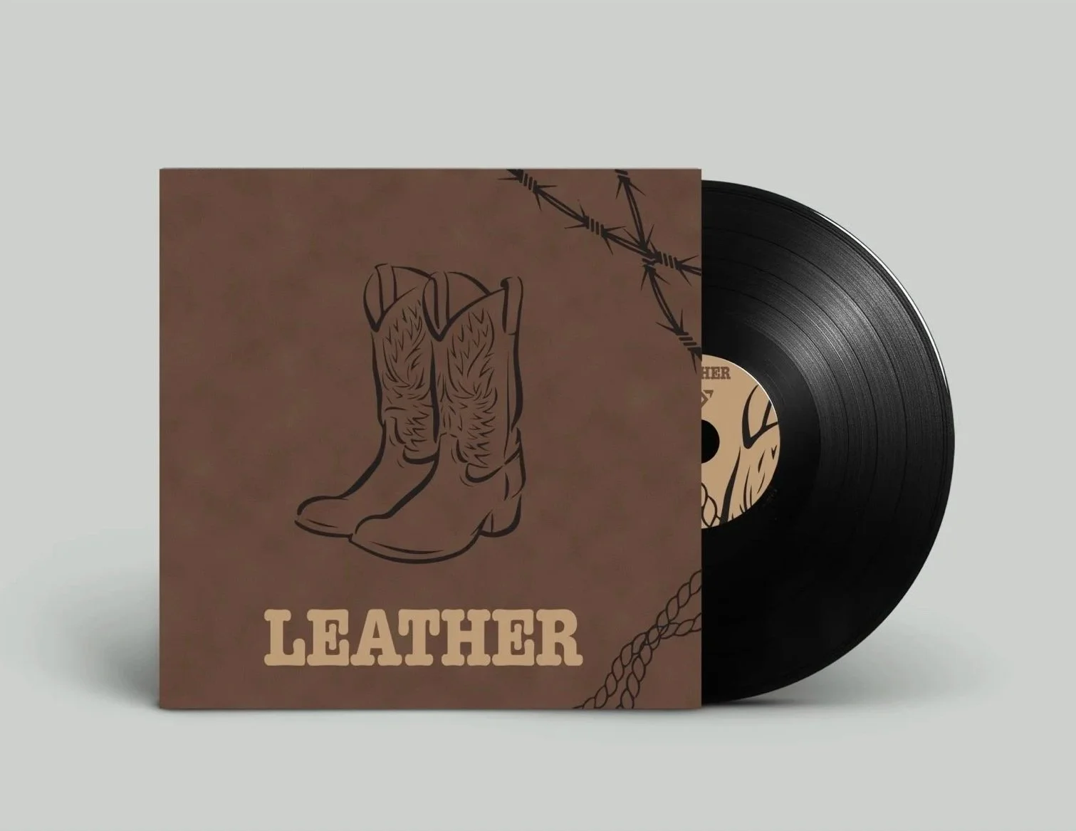 country music album front cover design
