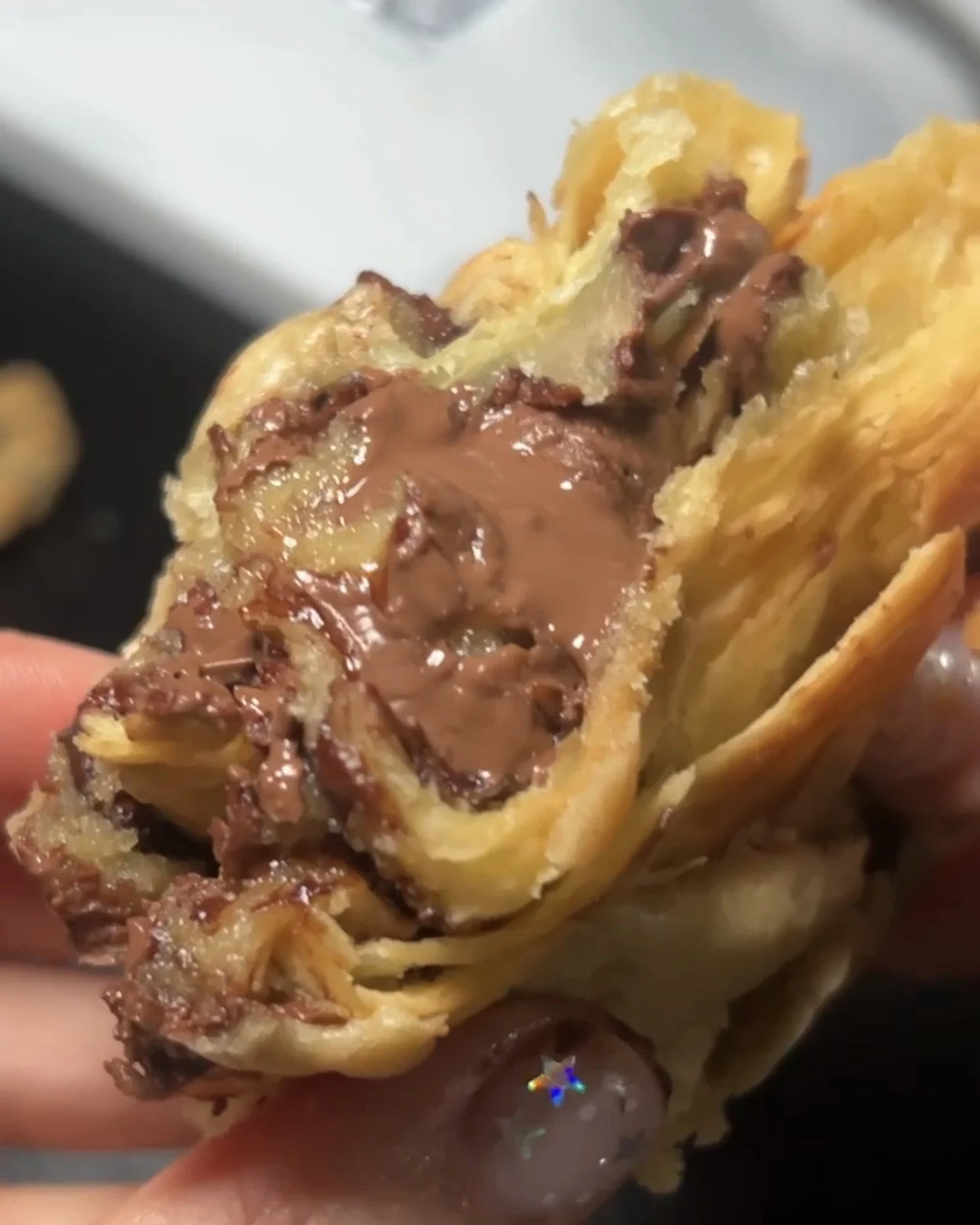 Nutella Crookie