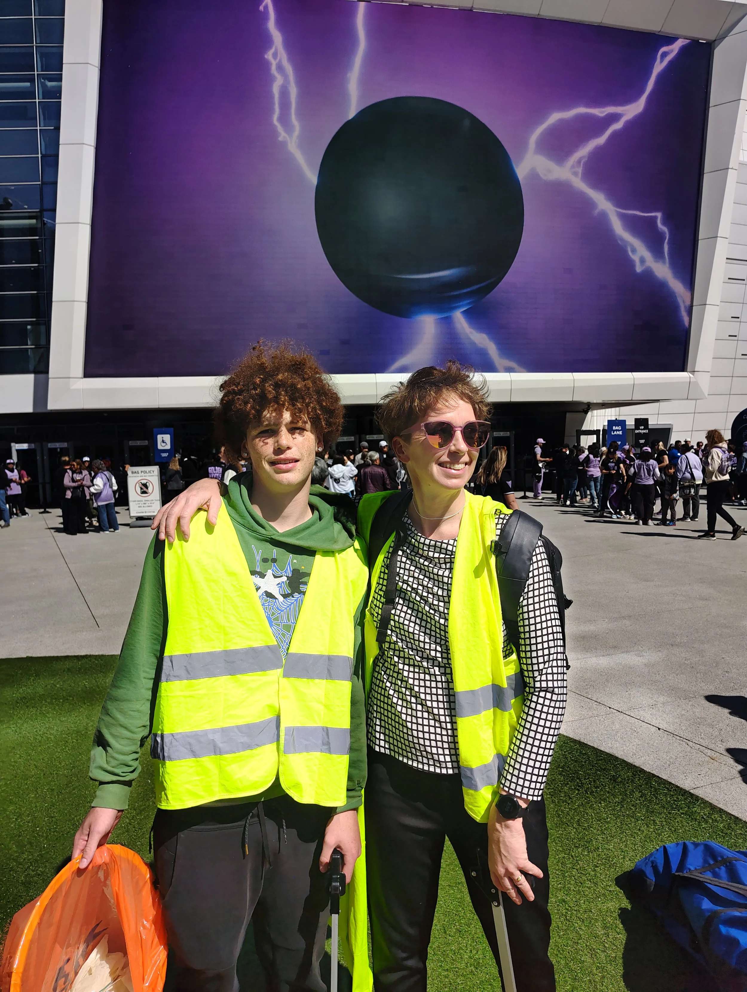 Valkyries pre-game Clean Up with Refuse Refuse #2!