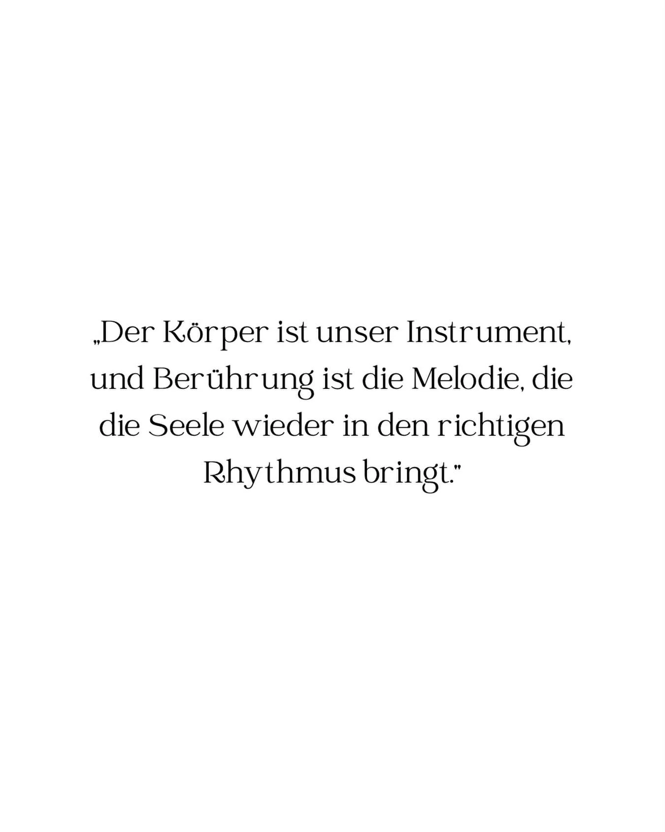 Dein Alltag ist oft stressig und dir sitzt die Verspannung im Nacken? 😮&zwj;💨

Wie w&auml;rs, wenn du dir eine Stunde Zeit nimmst und etwas Entspannung g&ouml;nnst? 🥹

Ich kann dir mit meinen achtsamen Ber&uuml;hrungen diese Entspannung geben. 💆
