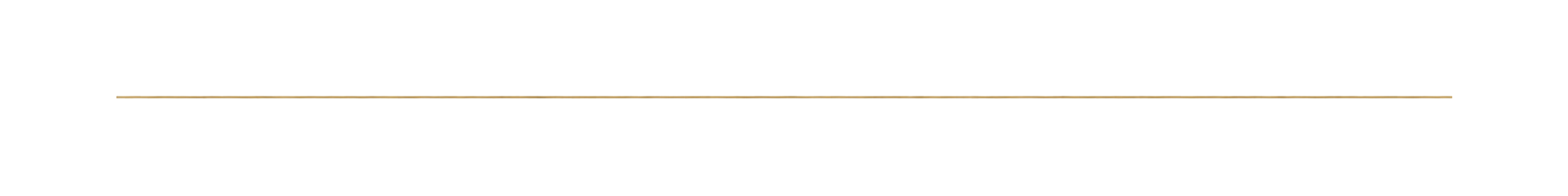 A minimalist white page with a thin horizontal gold line near the top.