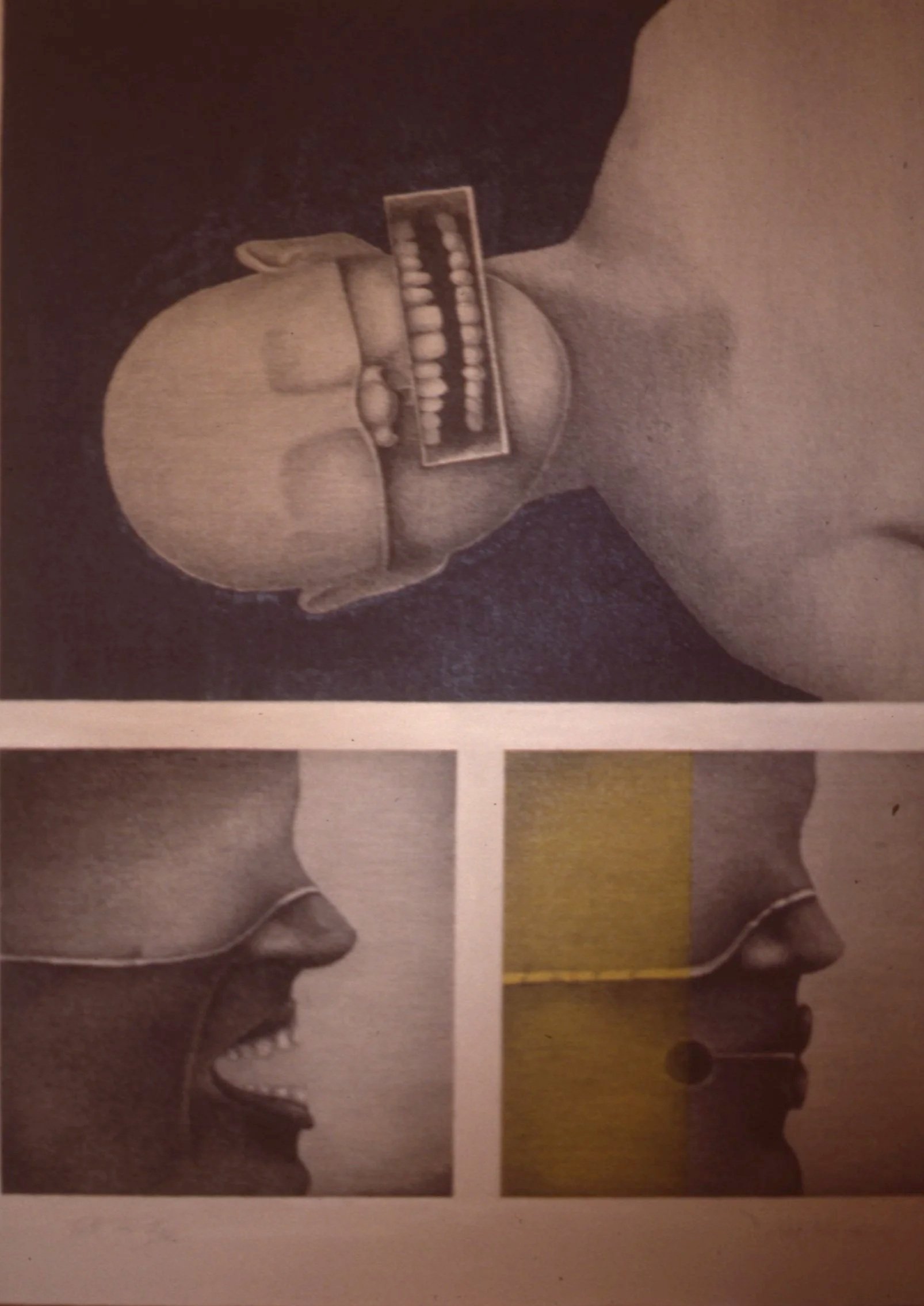 Graphite and Acrylic on Canvas 1975