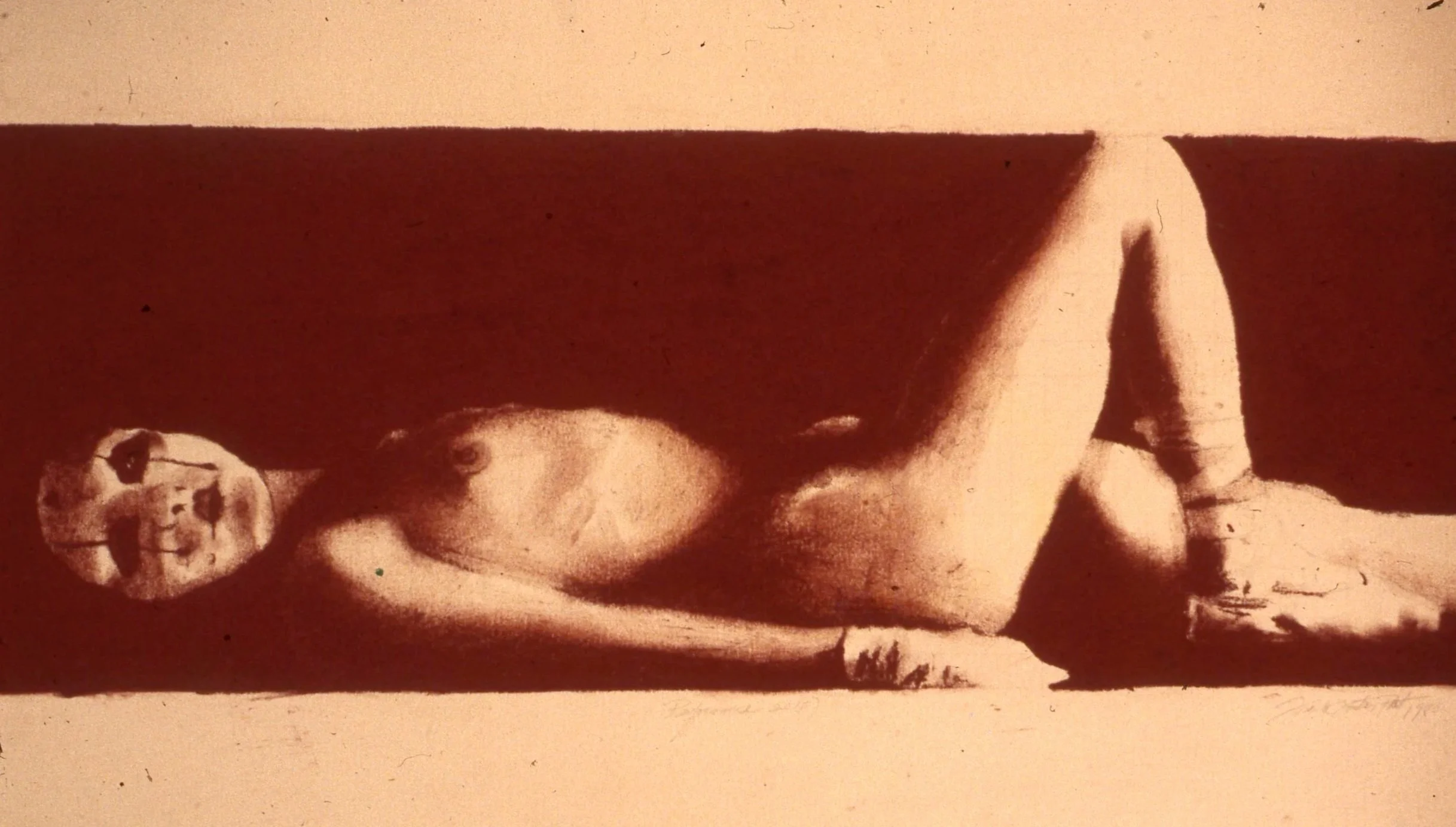 Conte Crayon on Paper 1981