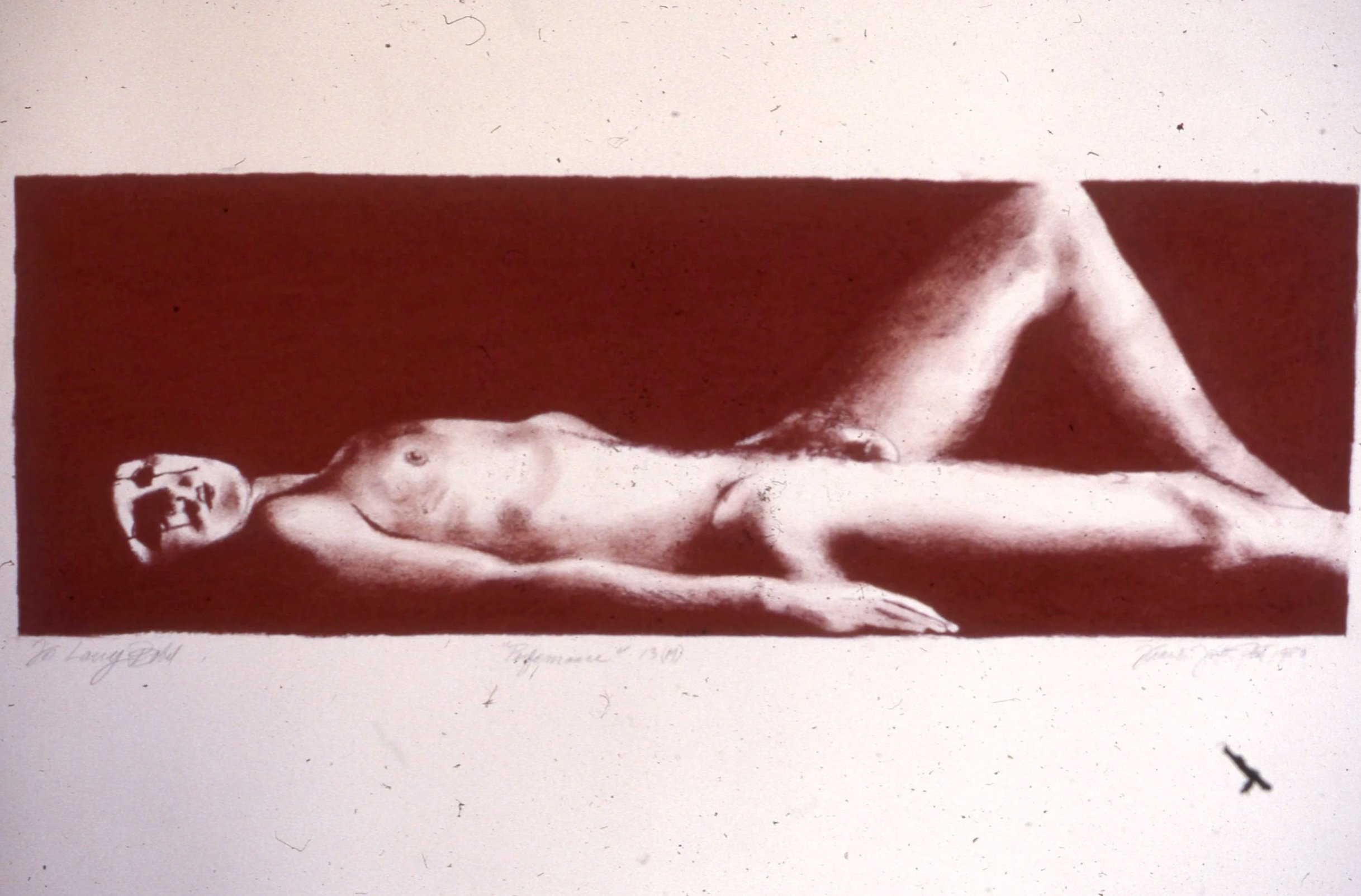 Conte Crayon on Paper 1981