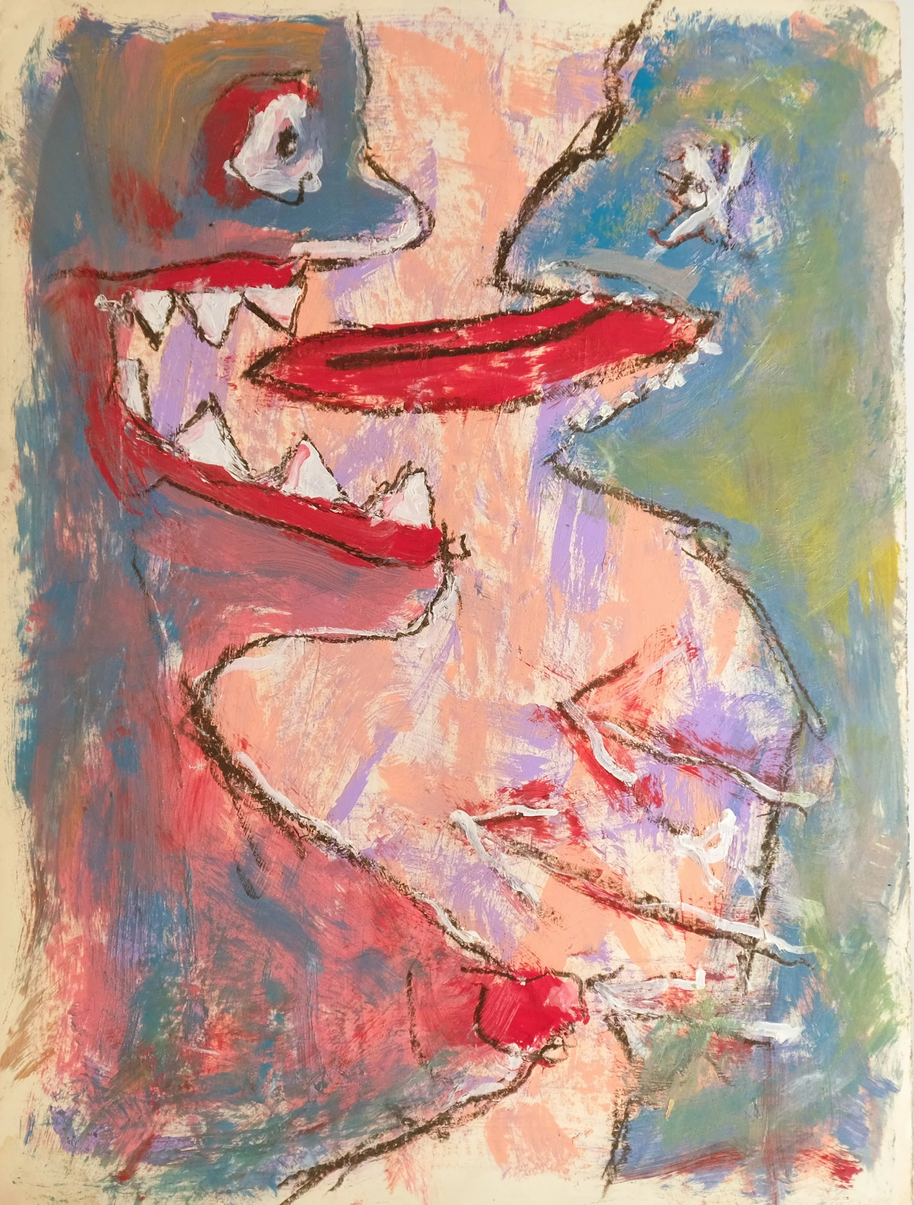 Pastel on Paper