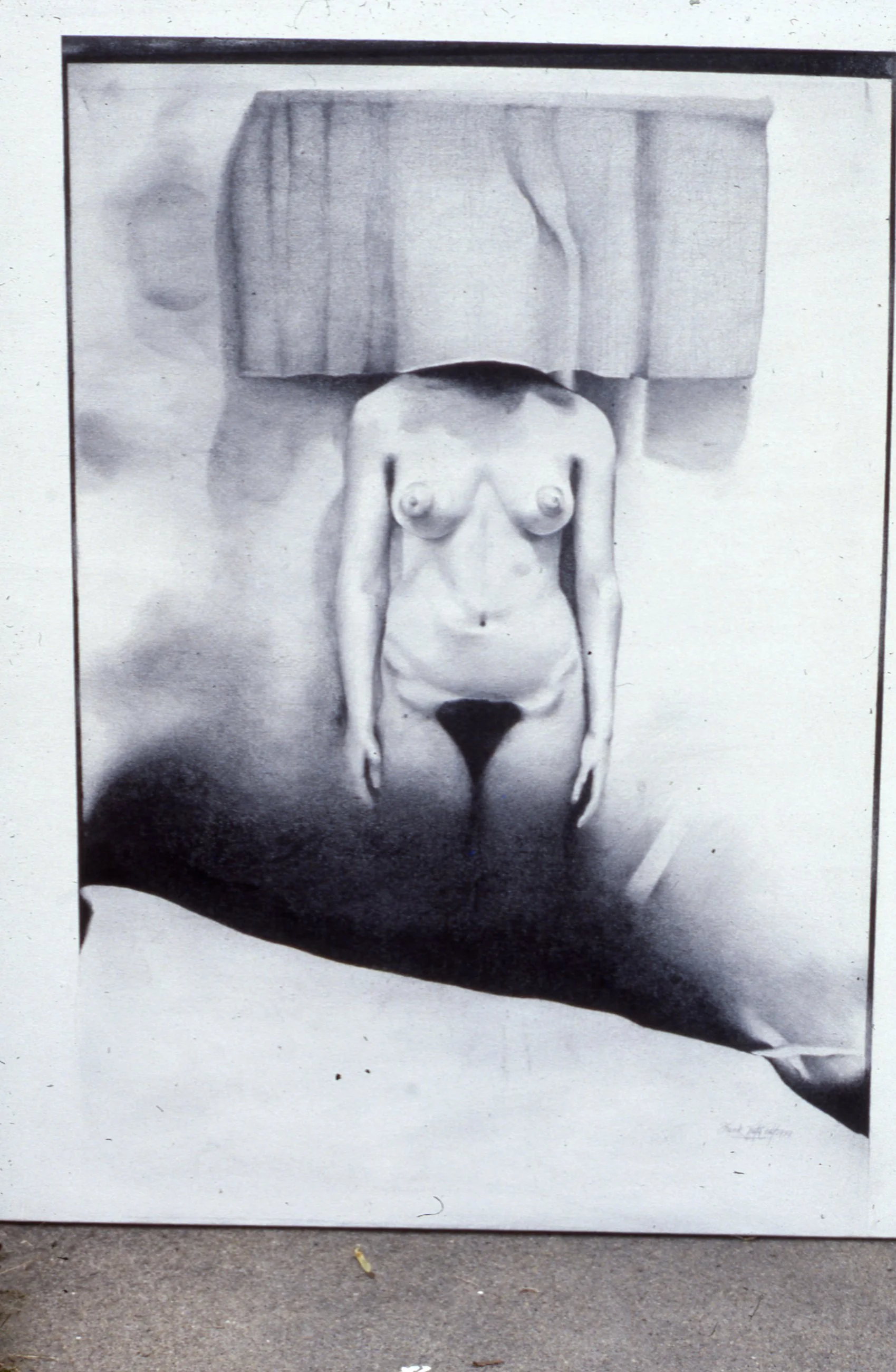 Graphite on Canvas 1974