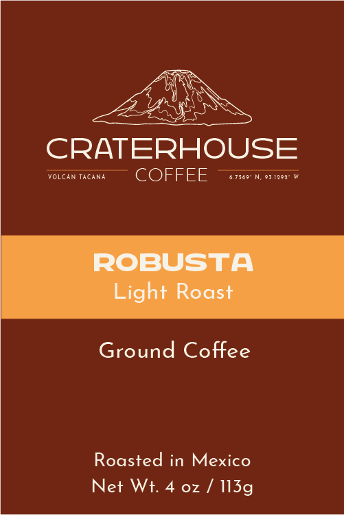 CraterHouseStickerFront_Robusta_LightRoast_GroundCoffee.png