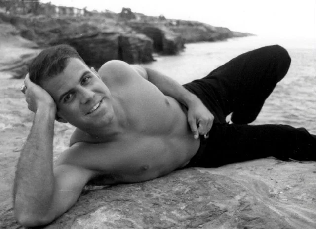 One of a series of "vanity shots" I had taken in May 1995, coinciding with my porn career. (Photograph taken by Steven Zeeland and used with permission.)