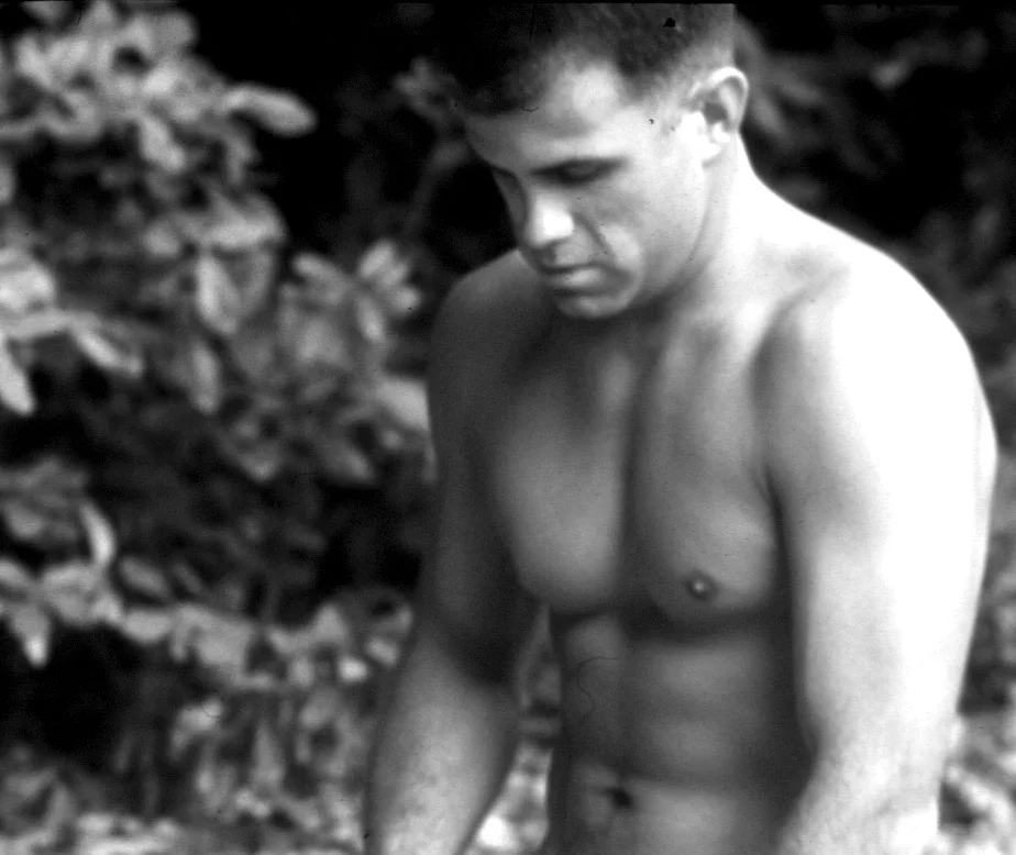 Photograph taken during the shooting of Bad Moon Rising. (Photograph property of All Worlds Video. Used with permission.)