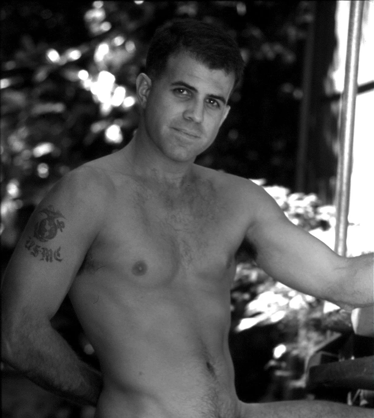 As Danny Orlis on the set of Bad Moon Rising in June 1995. (Photograph property of All Worlds Video. Used with permission.)