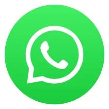 Logotipo de WhatsApp en fondo verde