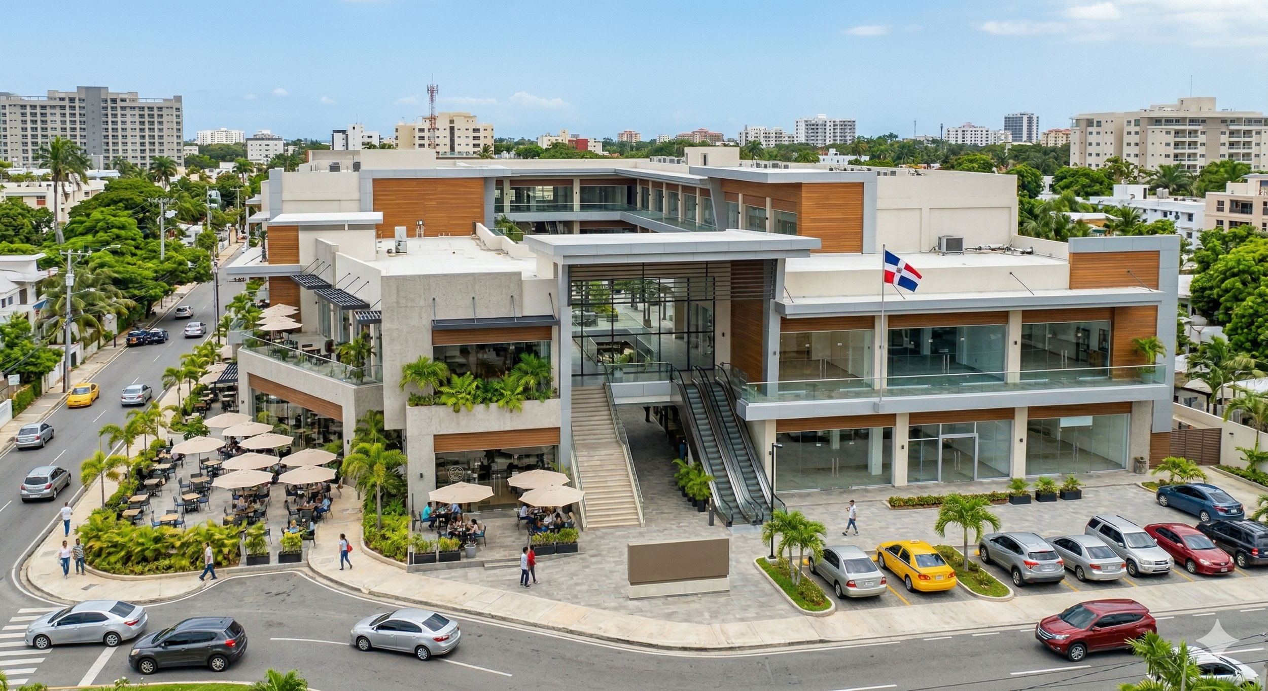 Gestión de plaza comercial
