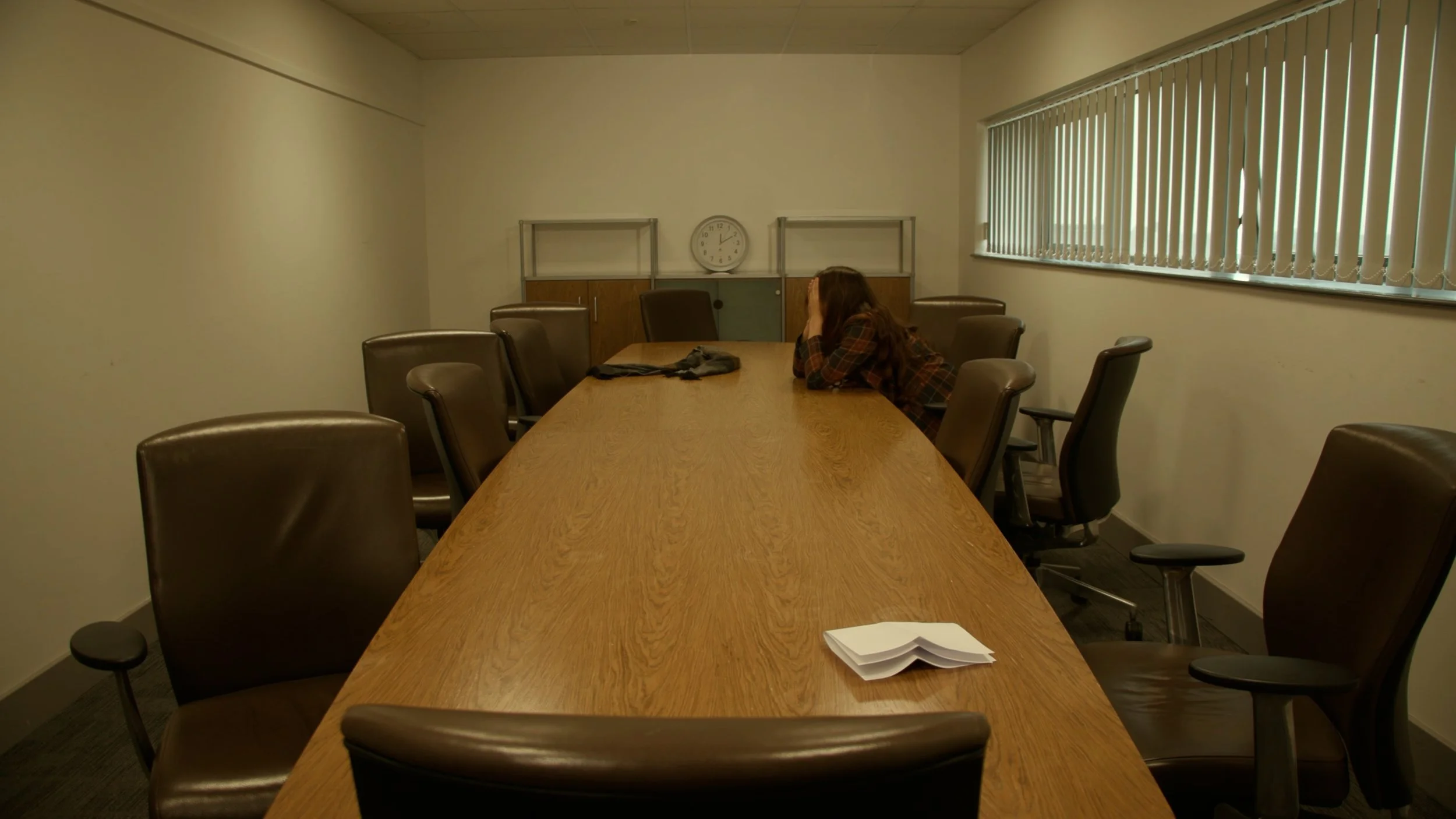 The Meeting, a small short which I created whilst at university, where I got used to creating content on a fast turnaround, whilst working in an unfamiliar team.