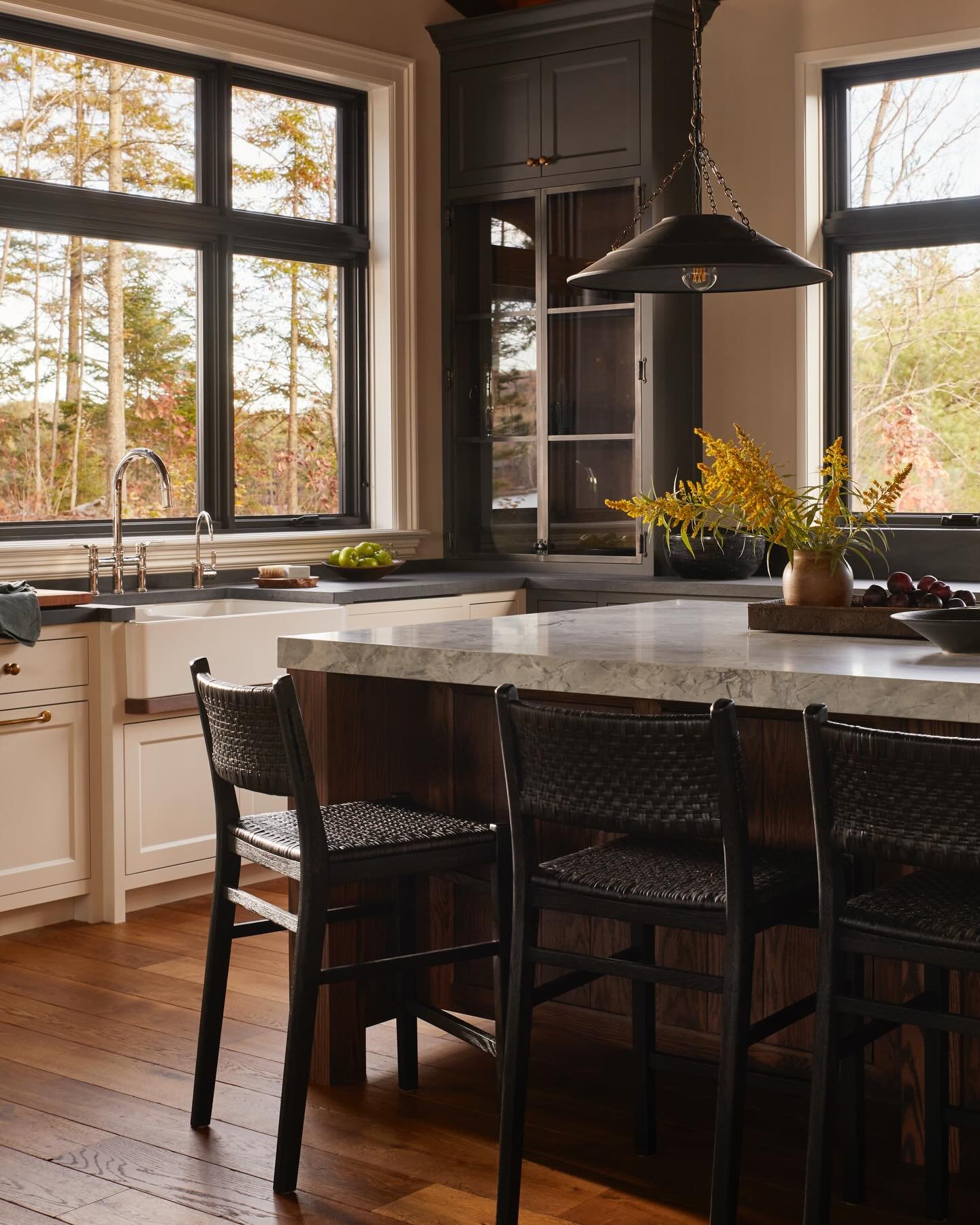 A kitchen that earns its keep&mdash;especially on the weekend.
Easy mornings, unhurried meals, and a space designed to be lived in.
&bull;
&bull;
&bull;
#kitchendesign
#customkitchen 
#designerkitchen
#designer