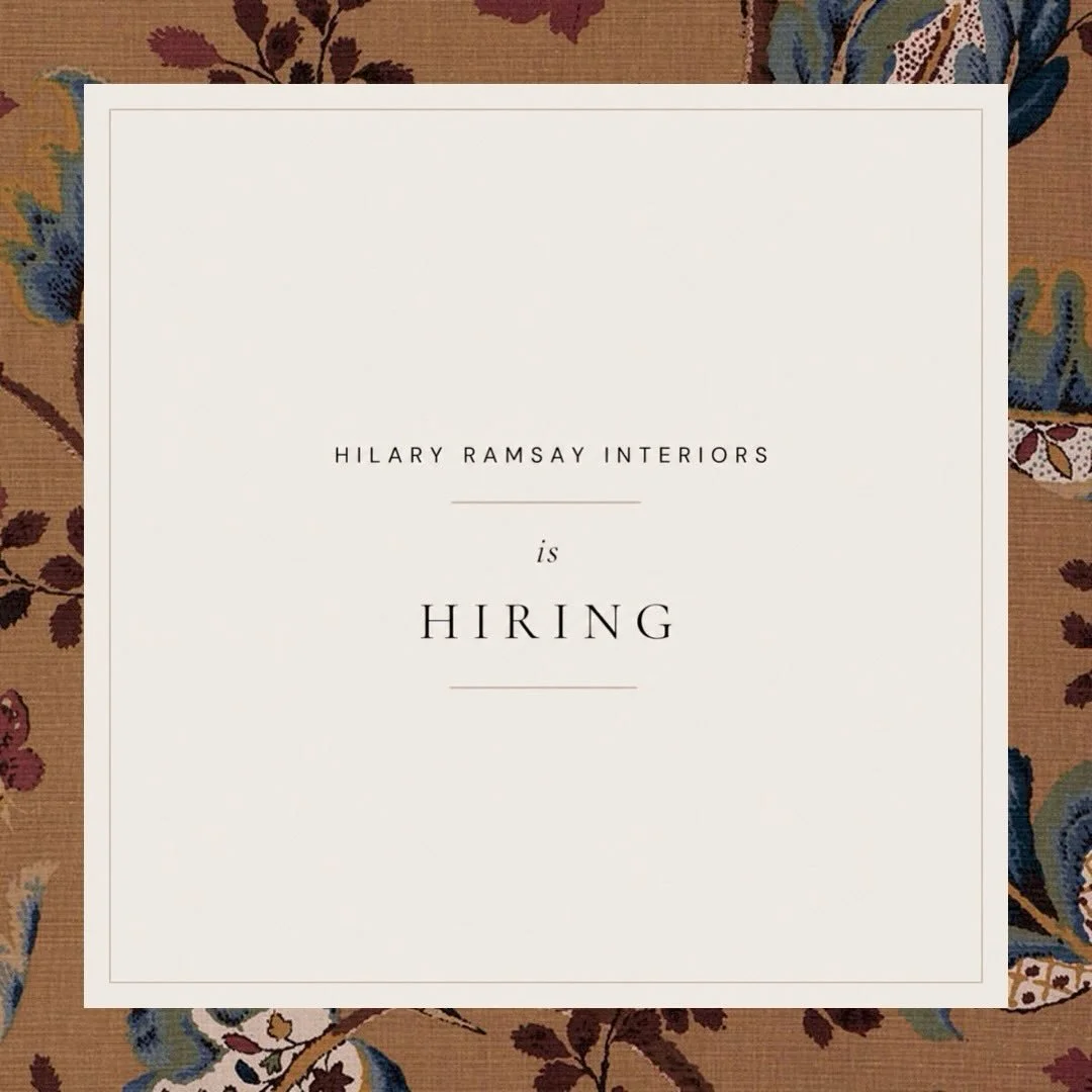 HRI is hiring!
#interiordesignerposition #designassistant #hiring #design #designer