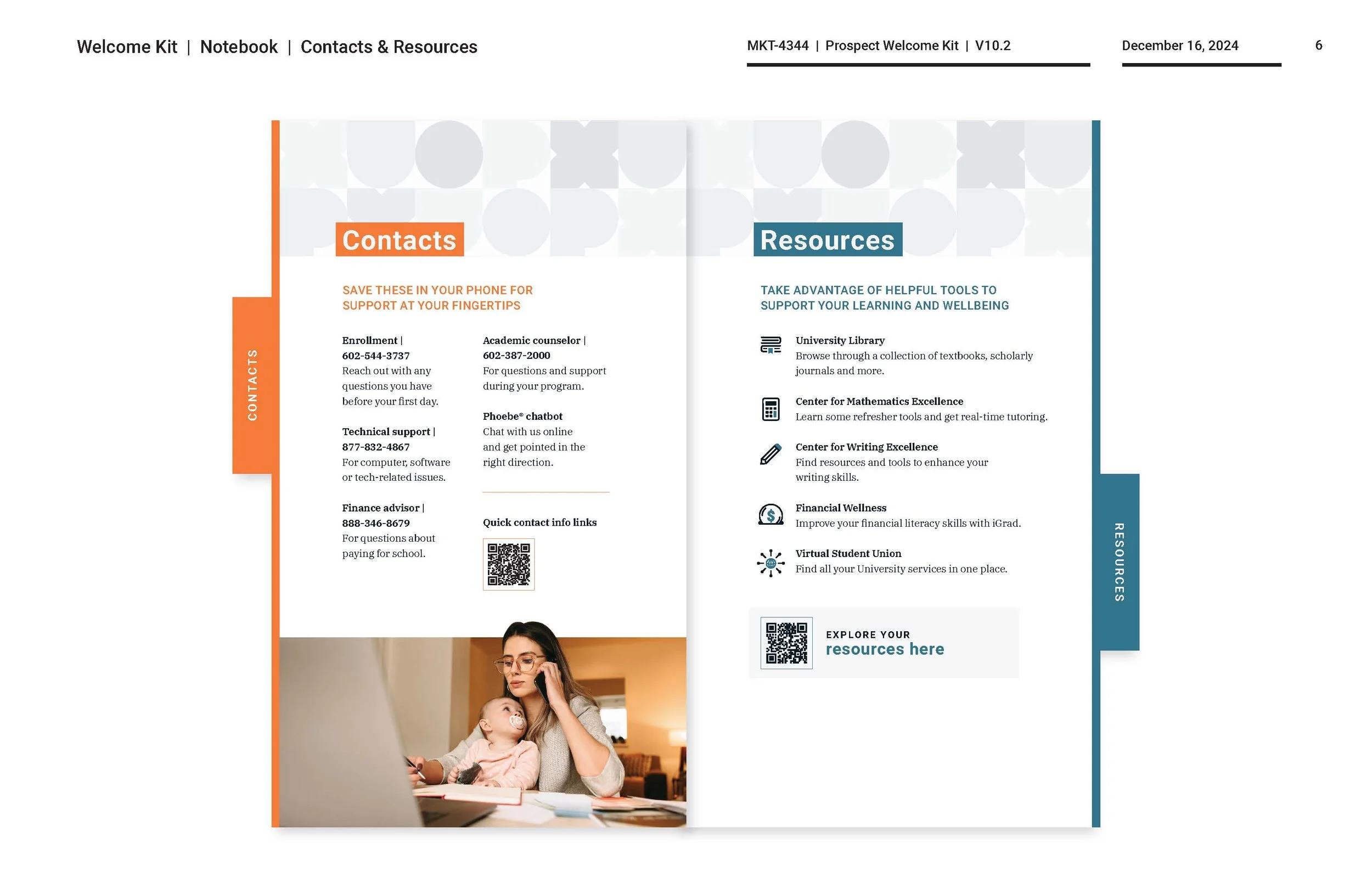 Contact Info and Student Resources