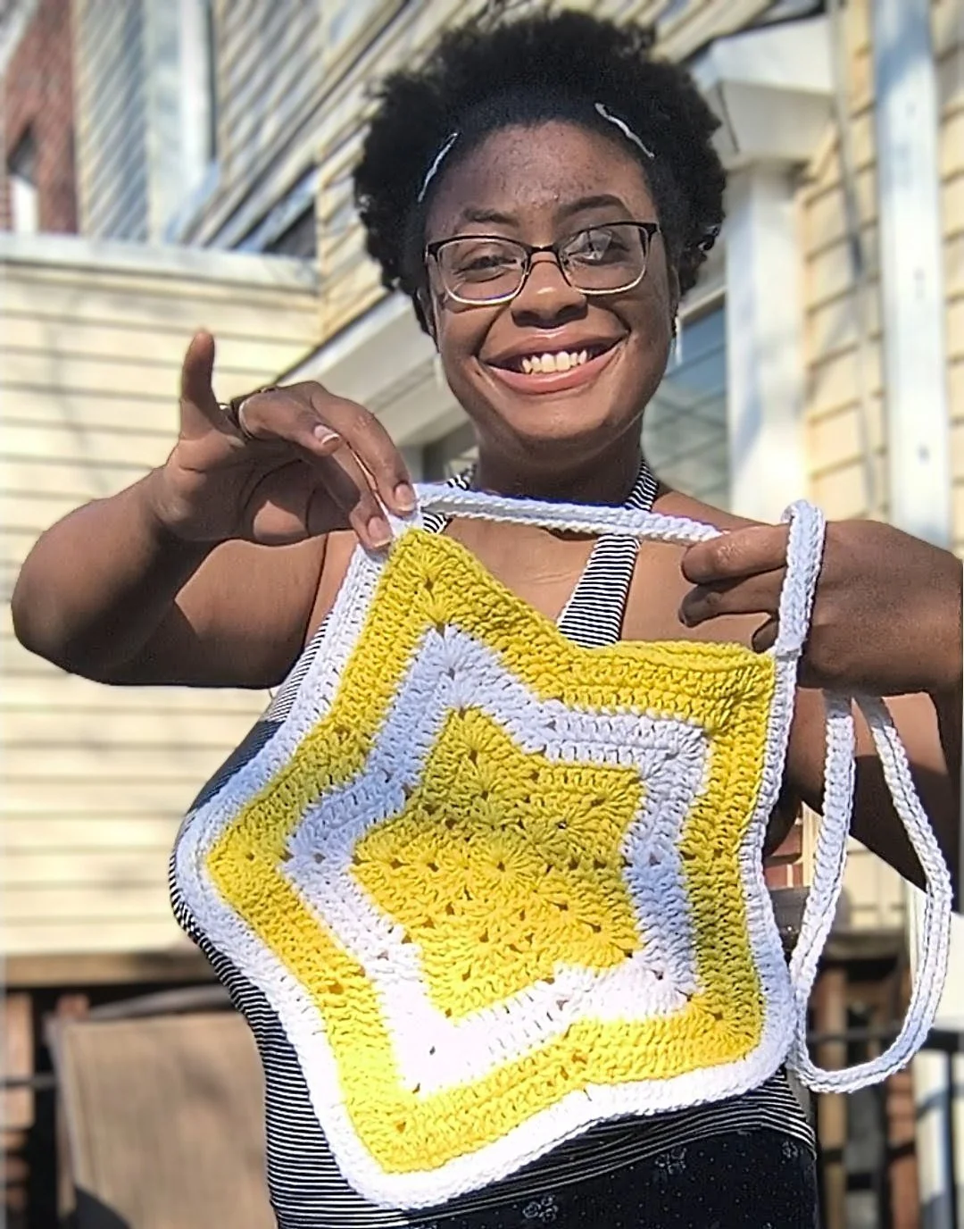 So Will I Worship Handmade Crochet Bag