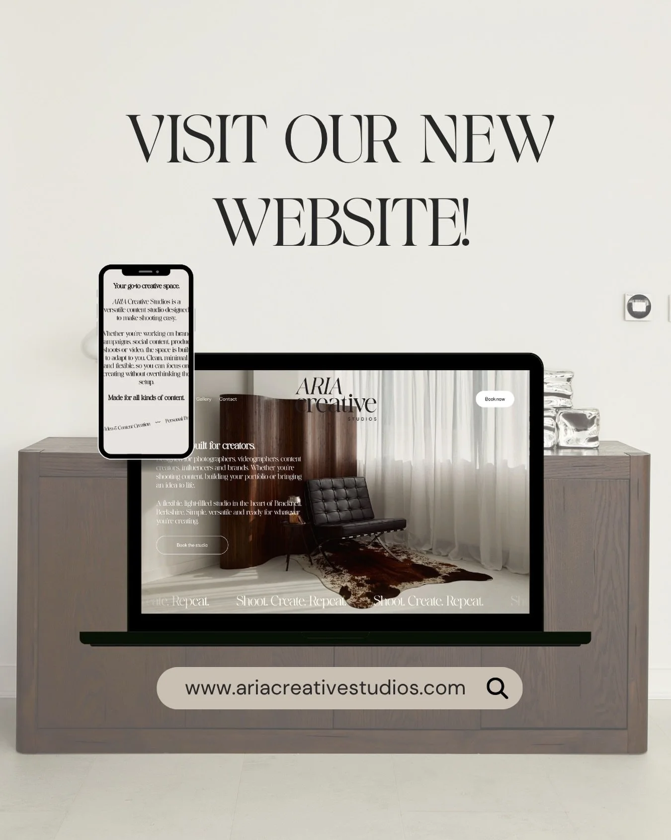 The website is live🤍

You can now explore the space, check pricing, and book your session in just a few clicks🥰

Built for creators, brands, and photographers.

Tap the link in bio to book! 

#bershirecontentstudio #studiohire #contentstudio #photo