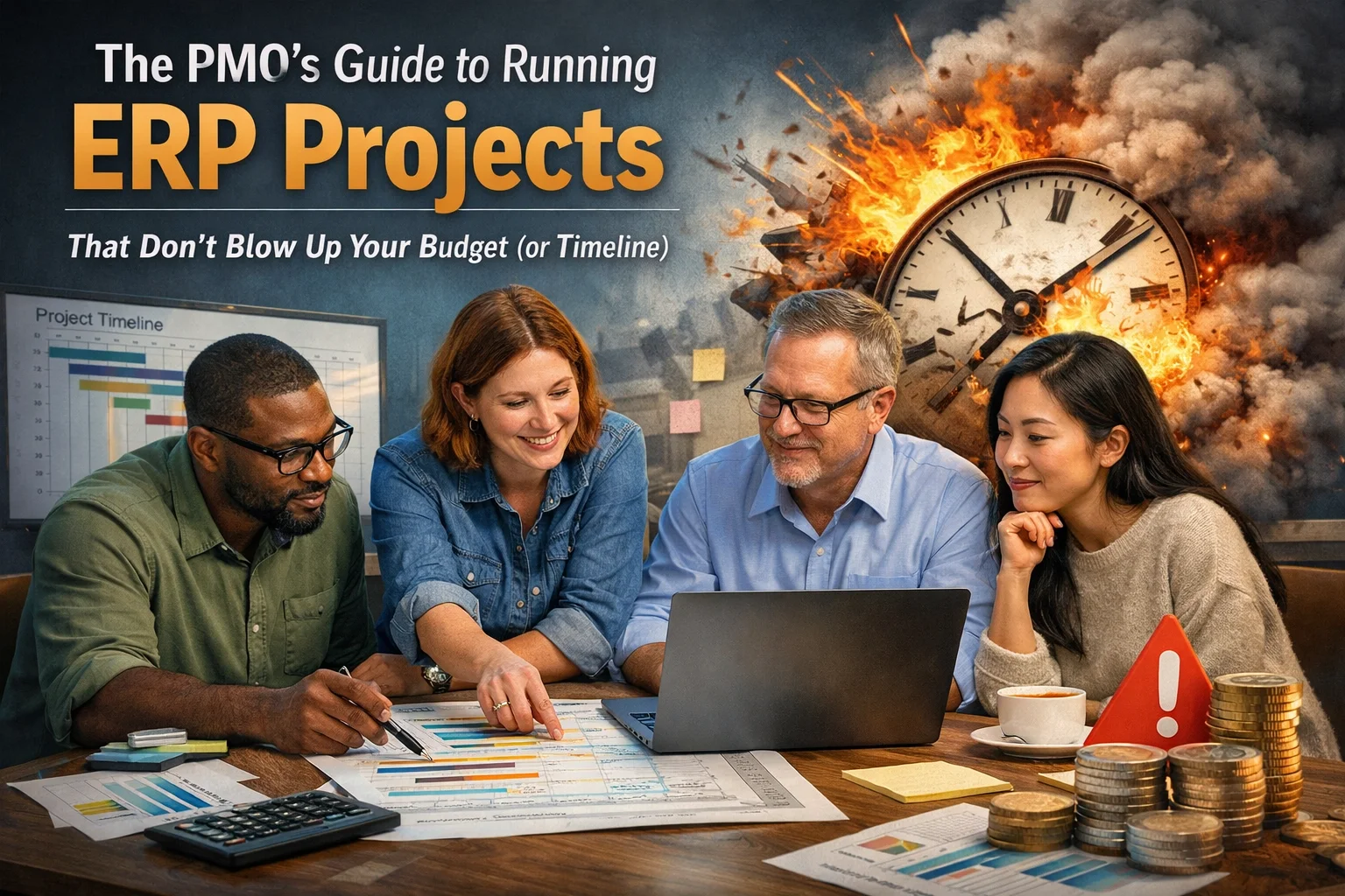 The PMO's Guide to Running ERP Projects That Don't Blow Up Your Budget (or Timeline)