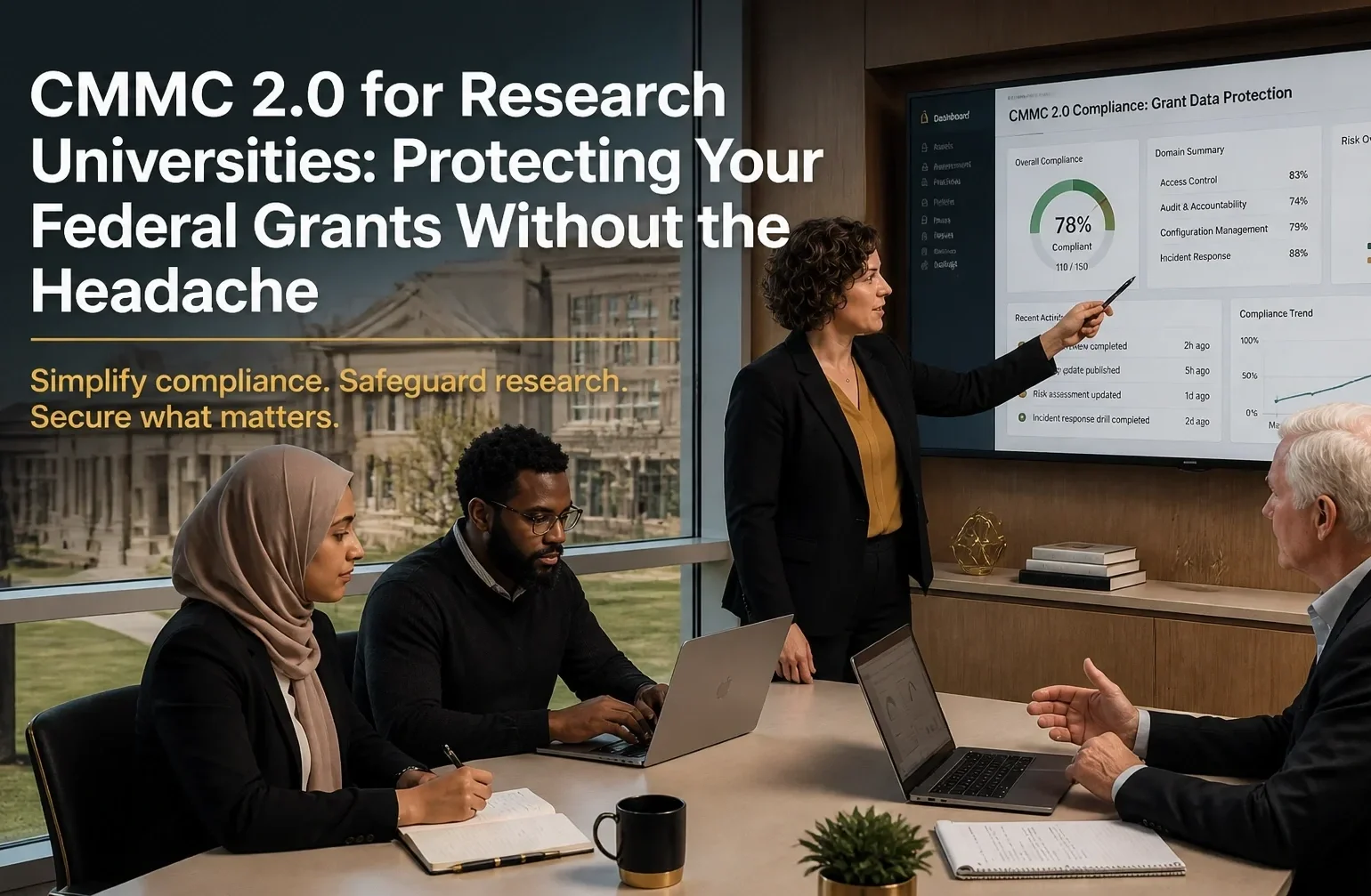 CMMC 2.0 for Research Universities: Protecting Your Federal Grants Without the Headache