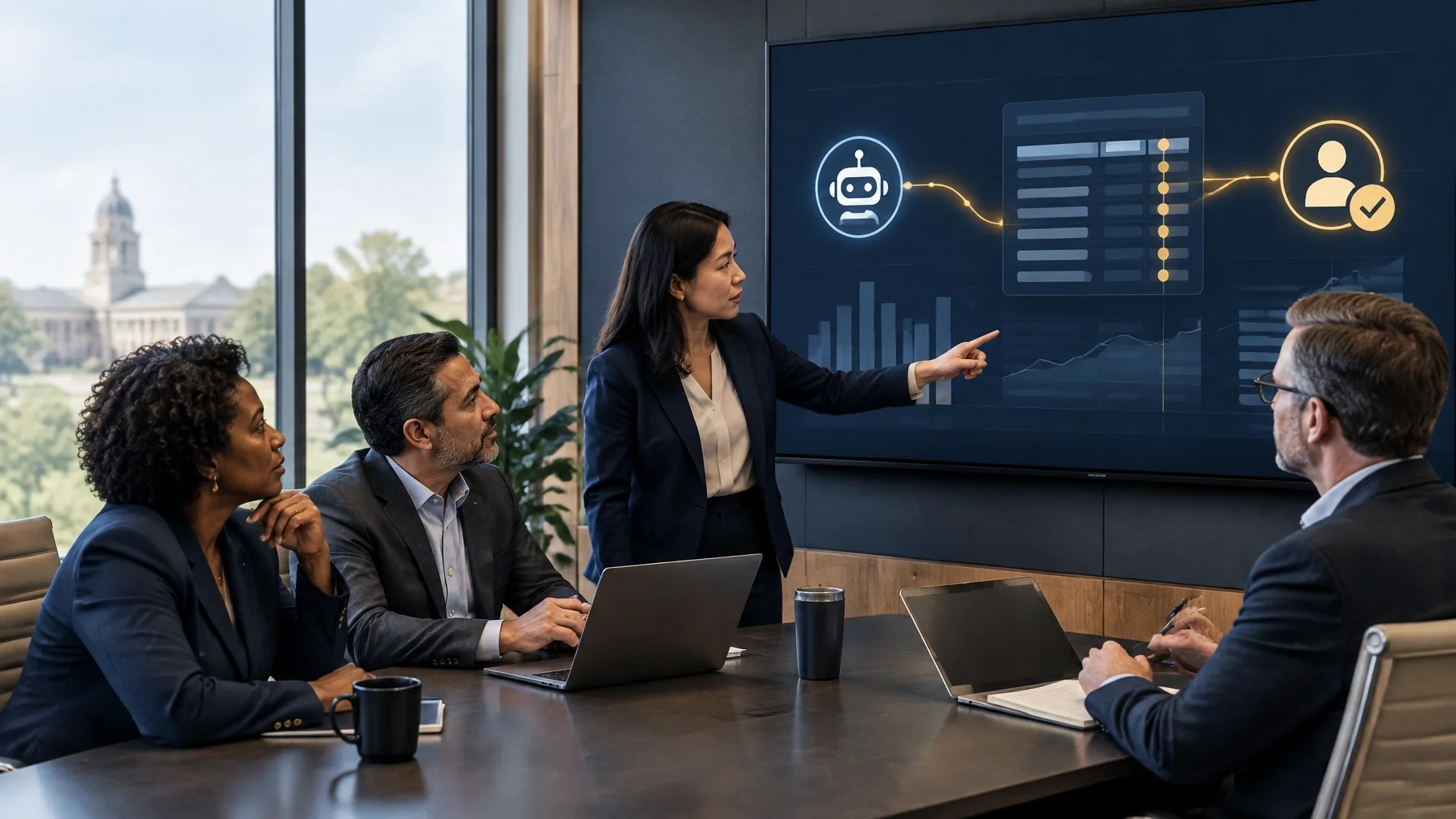 When AI Agents Touch the Ledger: Who Owns the Decision?