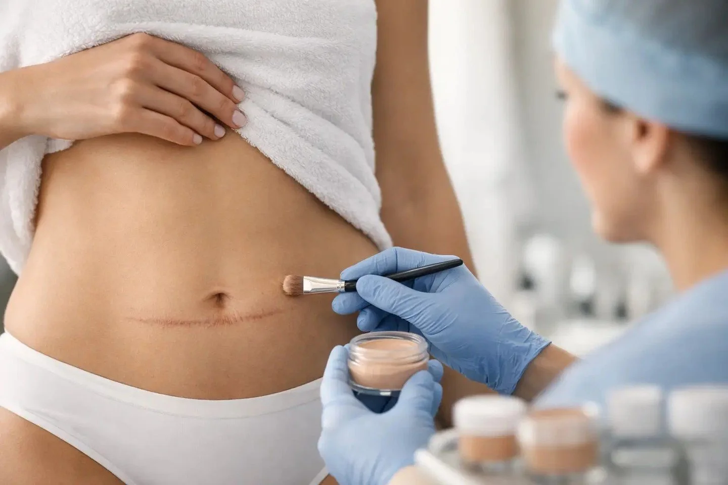 Surgical scars don&rsquo;t have to dictate your confidence. Our guide to surgical scar blending breaks down what actually works&mdash;texture matching, pigment science, and skin-specific placement&mdash;so results look natural, not &ldquo;covered.&rd