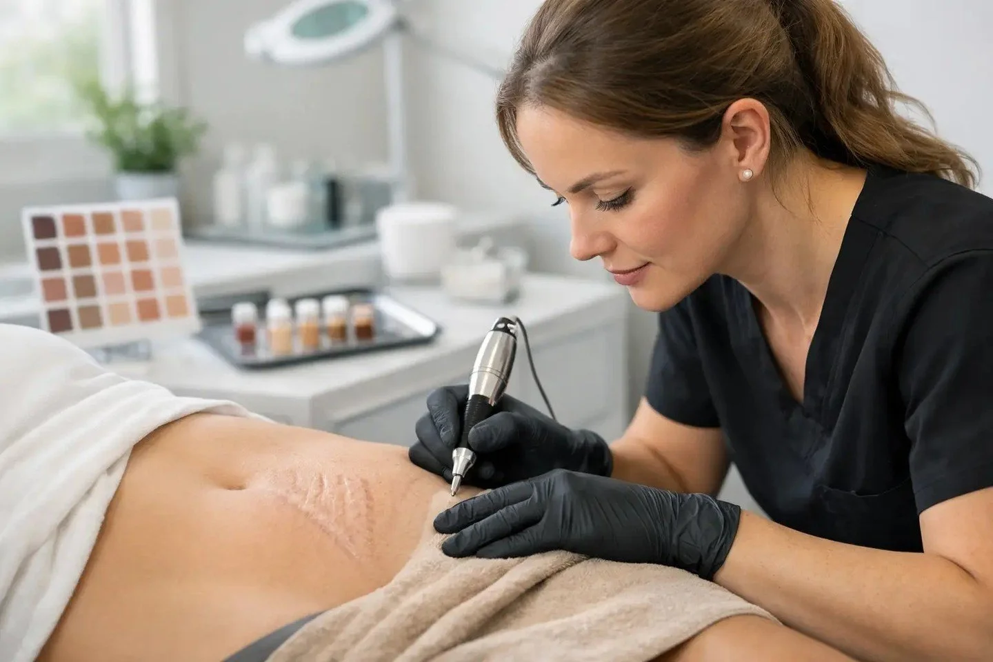 Camouflage tattoos for scars and stretch marks aren&rsquo;t about hiding you&mdash;they&rsquo;re about restoring confidence with precise, clinical-grade pigment matching. At Cypress Aesthetics, we use expert paramedical camouflage and inkless tattoo 