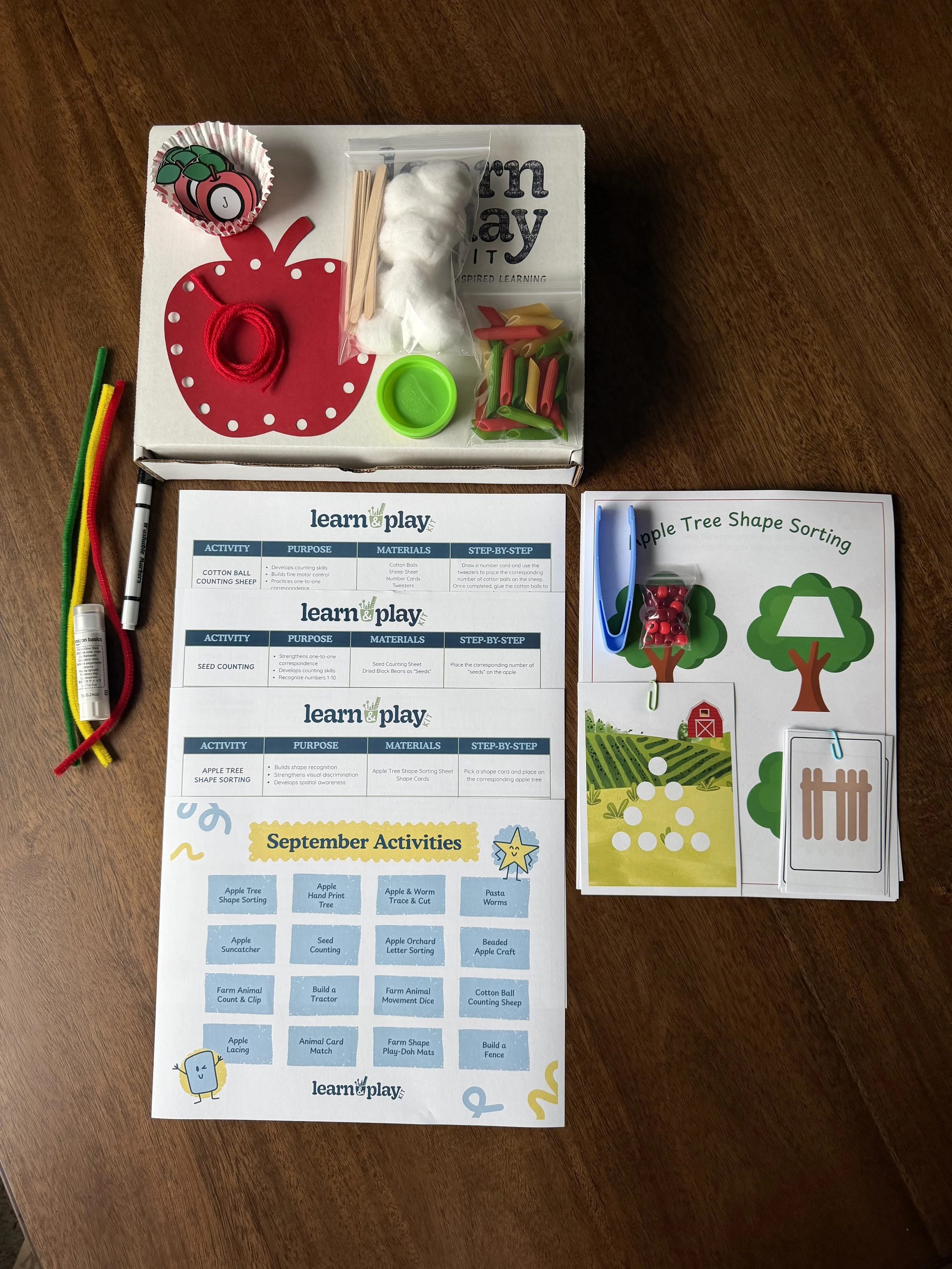 Ages 4-5 September Learn & Play Kit