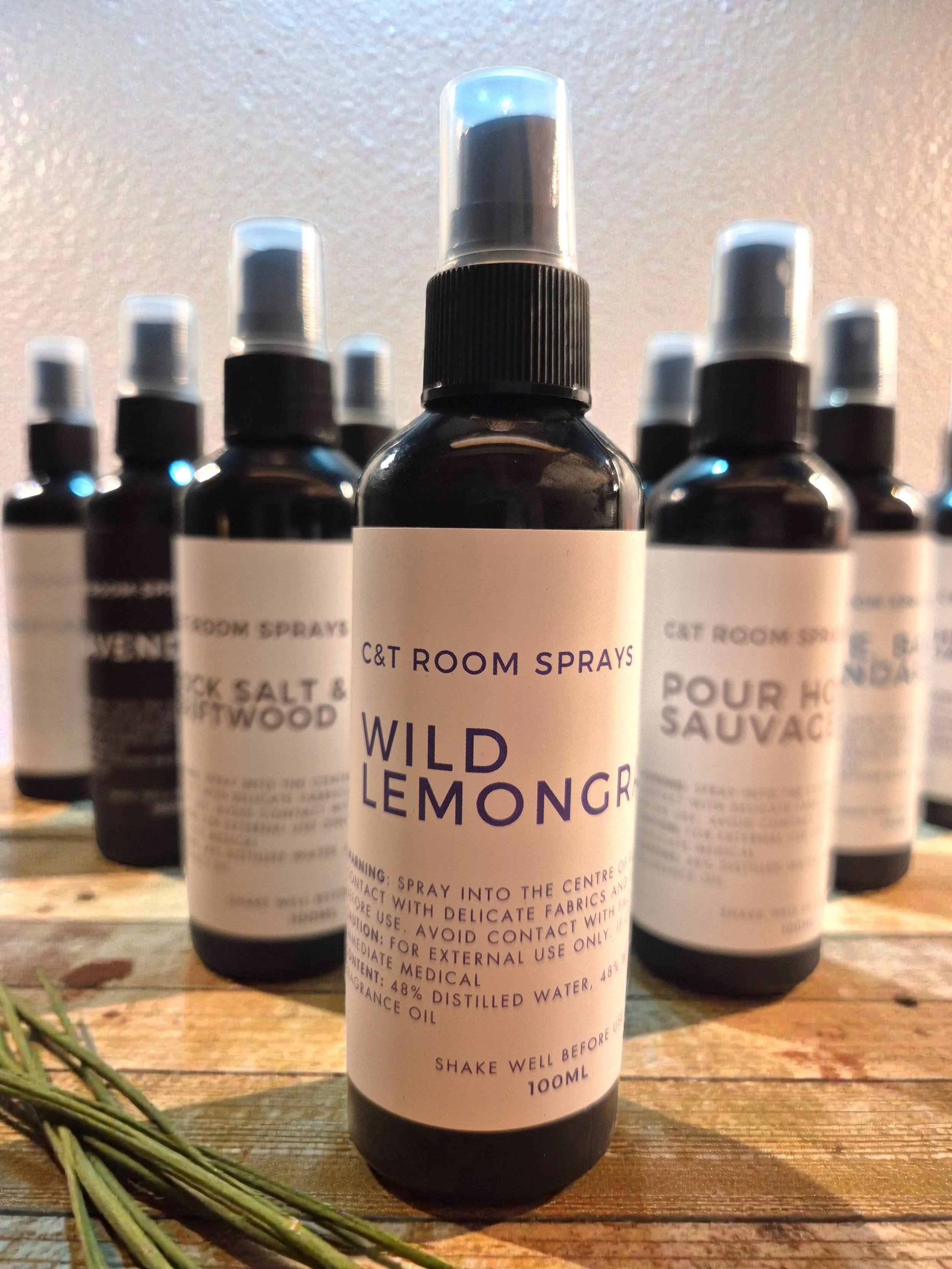 Wild Lemongrass C&T Luxury 100ml Room Sprays