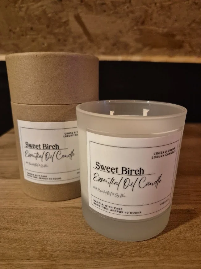 Sweet Birch – 30cl Limited Edition Essential Oil Candle