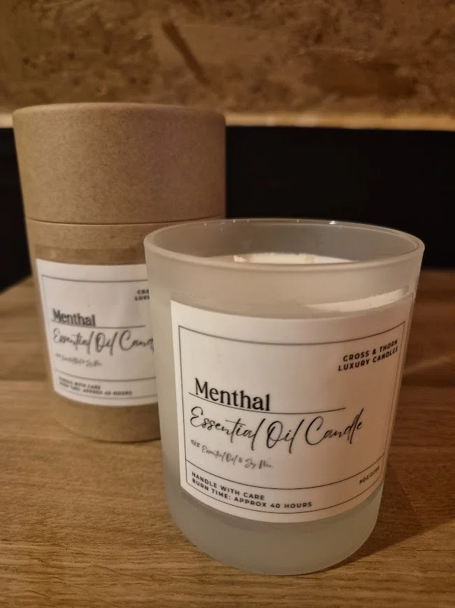 Menthol – 30cl Limited Edition Essential Oil Candle