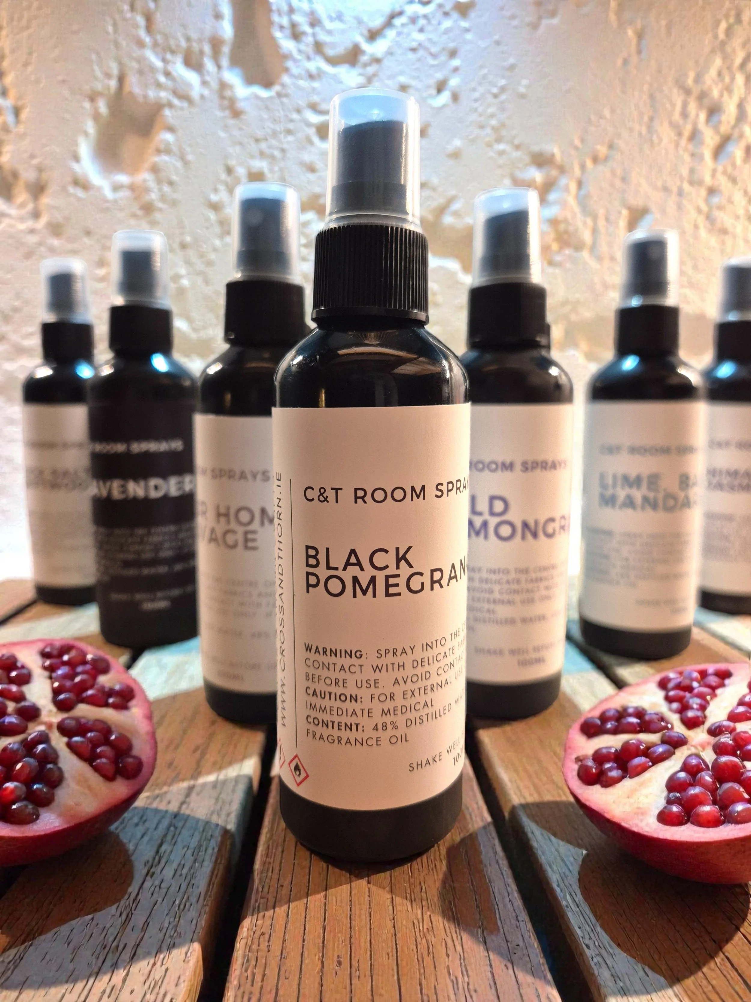 Black Pomegranate  C&T Luxury 100ml Room Sprays