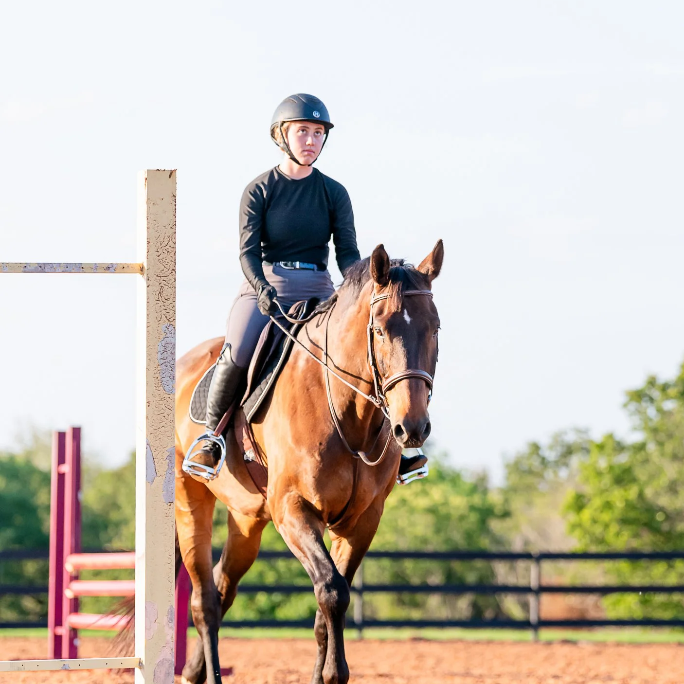 building confidence in saddle