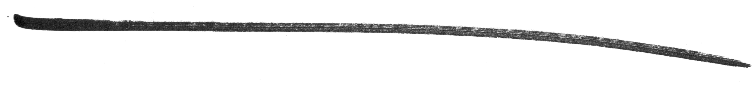 a black marker line