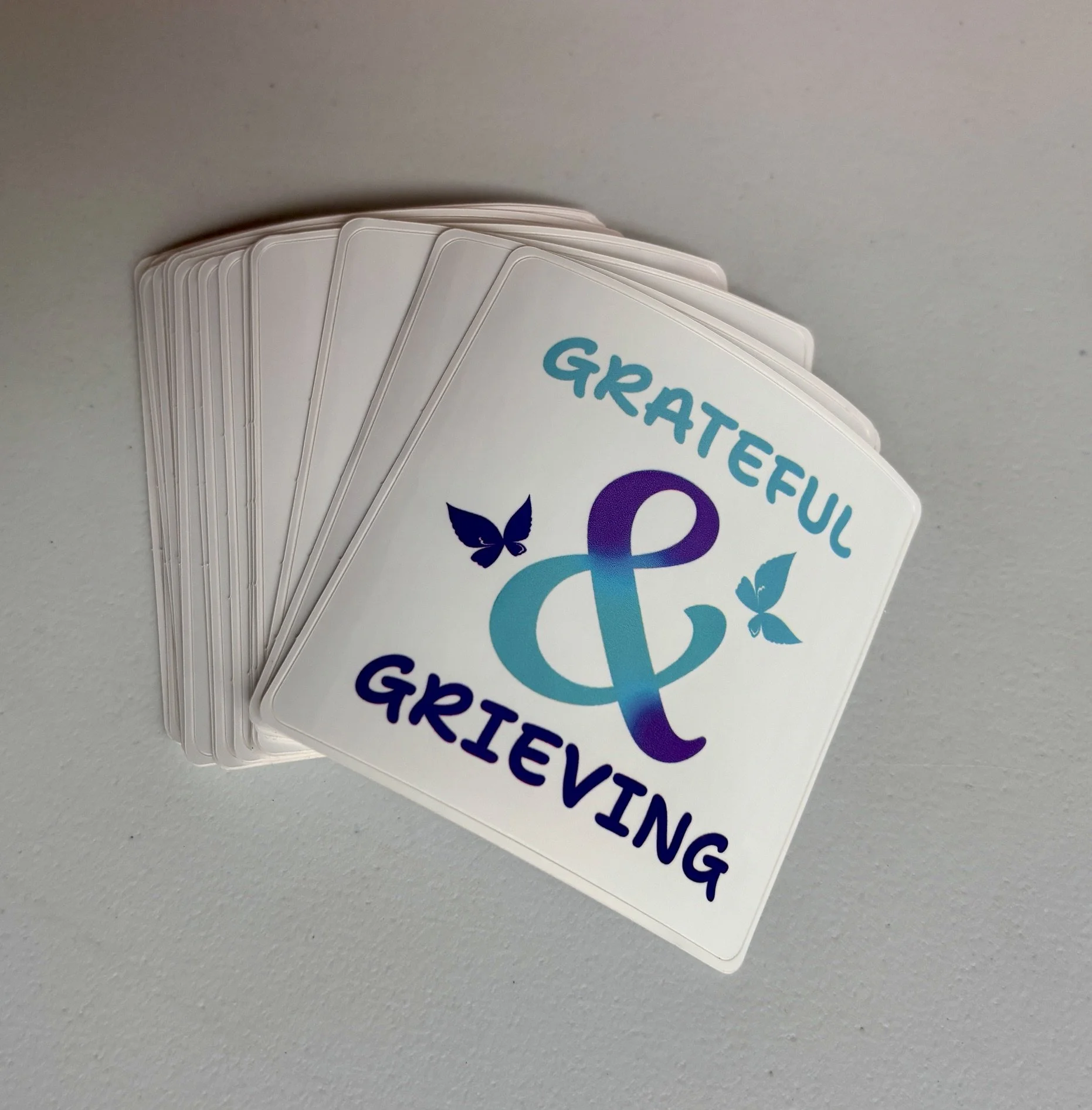 Grateful & Grieving Decal Sticker