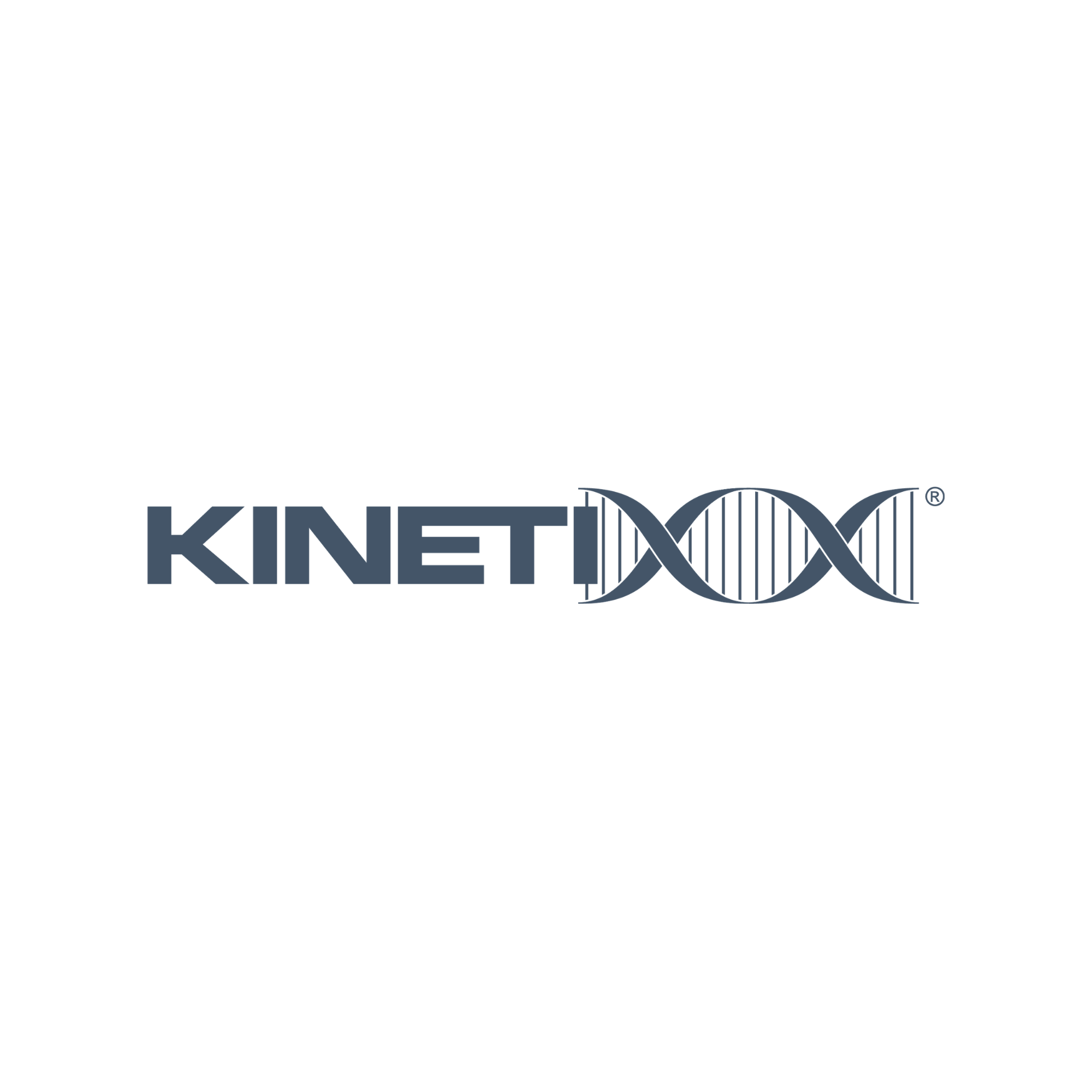 KinetixX Golf logo with the word 'KINETIXX' and a stylized DNA double helix icon.