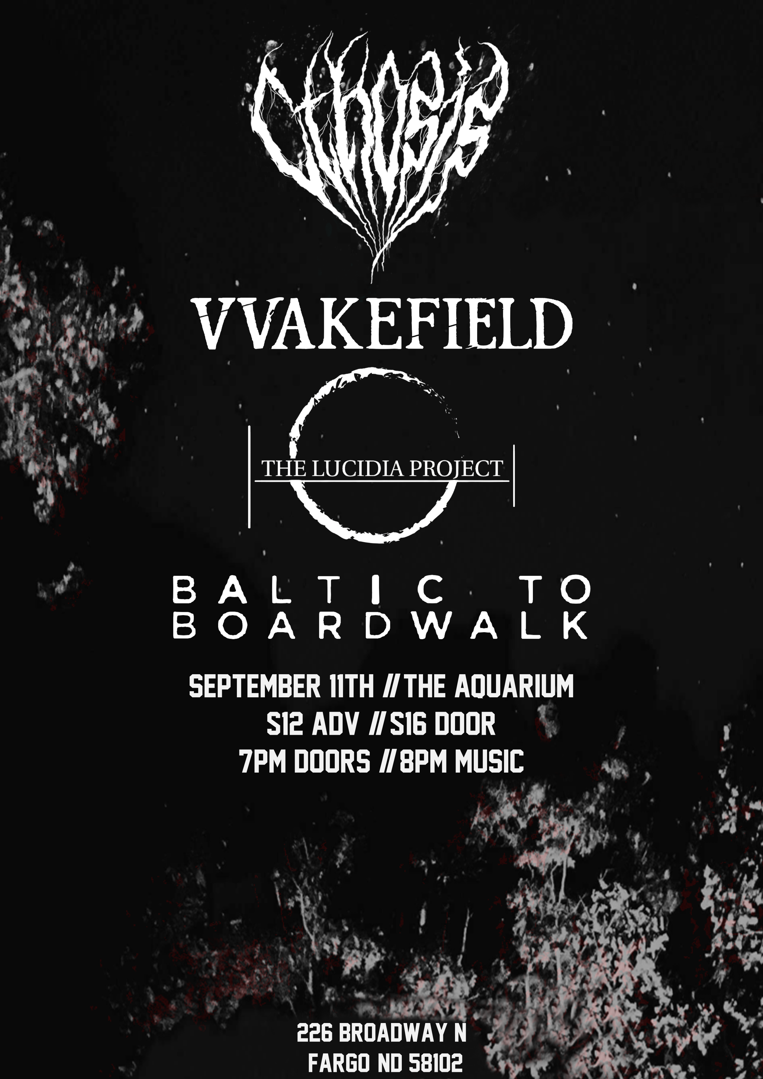 Cthosis, Wakefield, Baltic to Boardwalk and The Lucidia Project