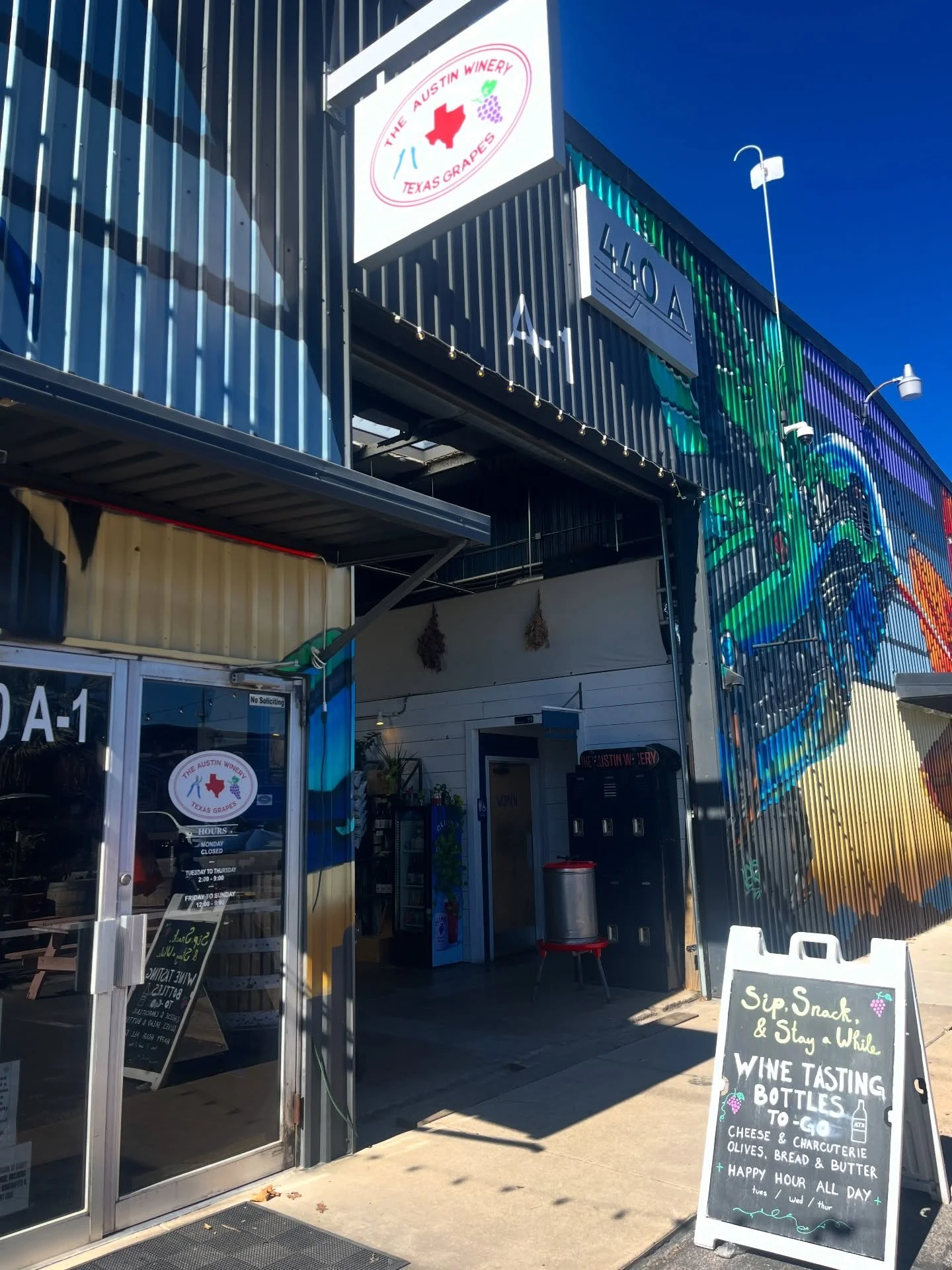 You know it&rsquo;s a gorgeous day when the bay doors are open. ☀️