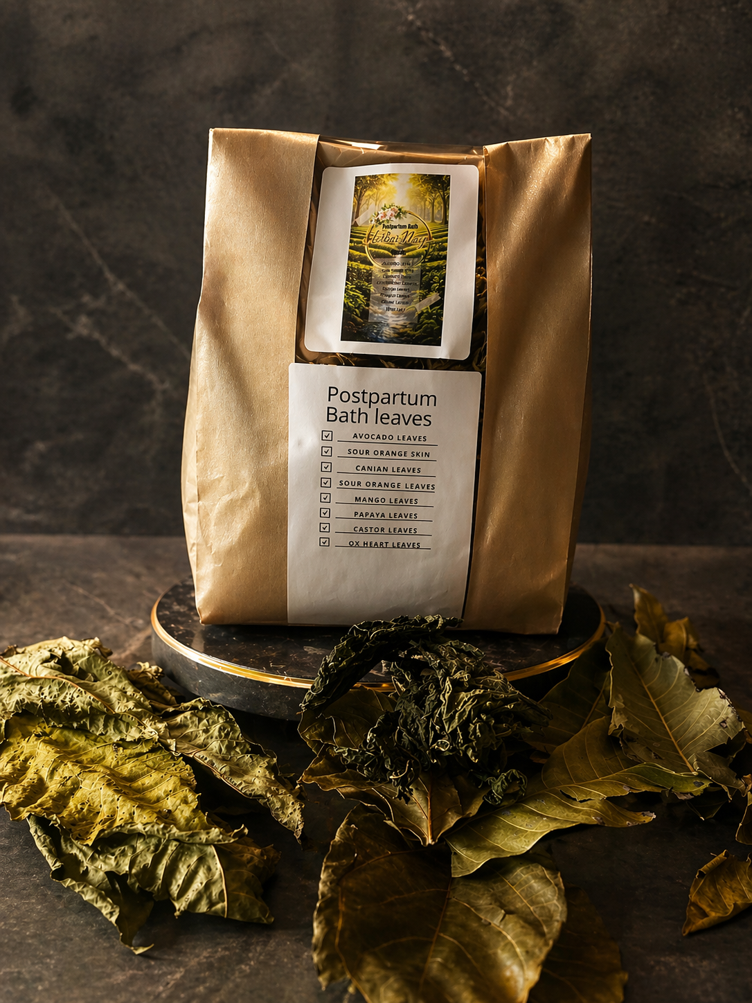 Small postpartum leaves Bag