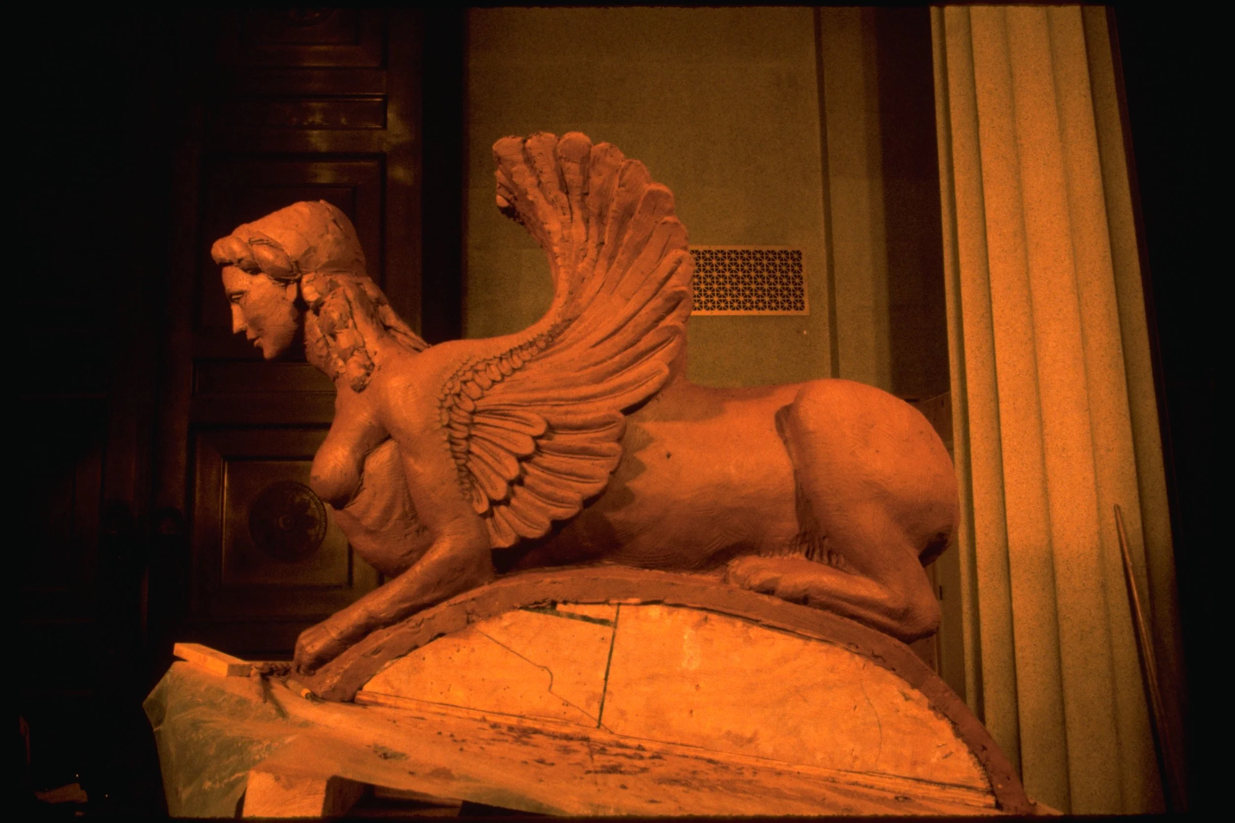 Athena Parthenos in Parthenon Museum Nashville. 