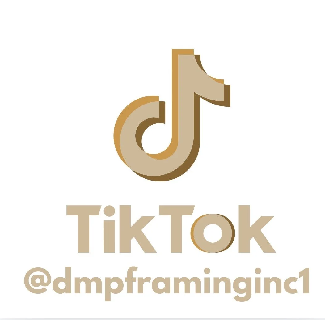 TikTok logo with the username @dmpframing1 written below.