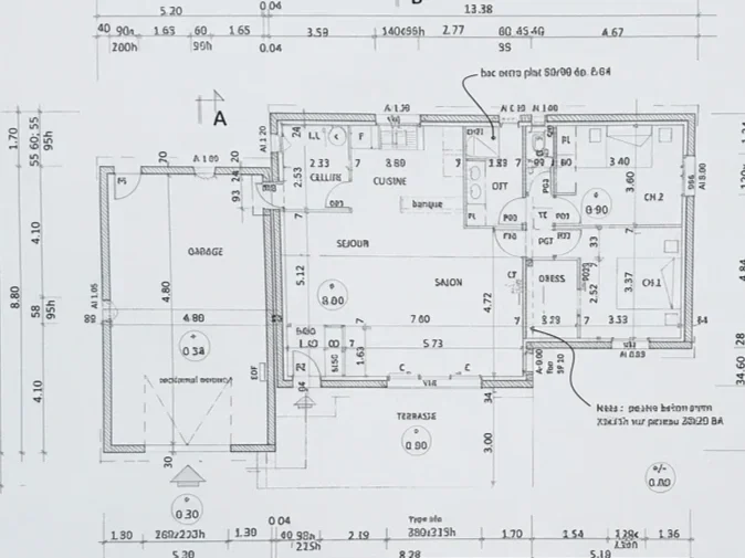 Plan construction maison