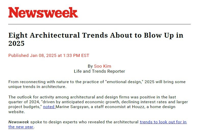 Newsweek - Architectural Trends
