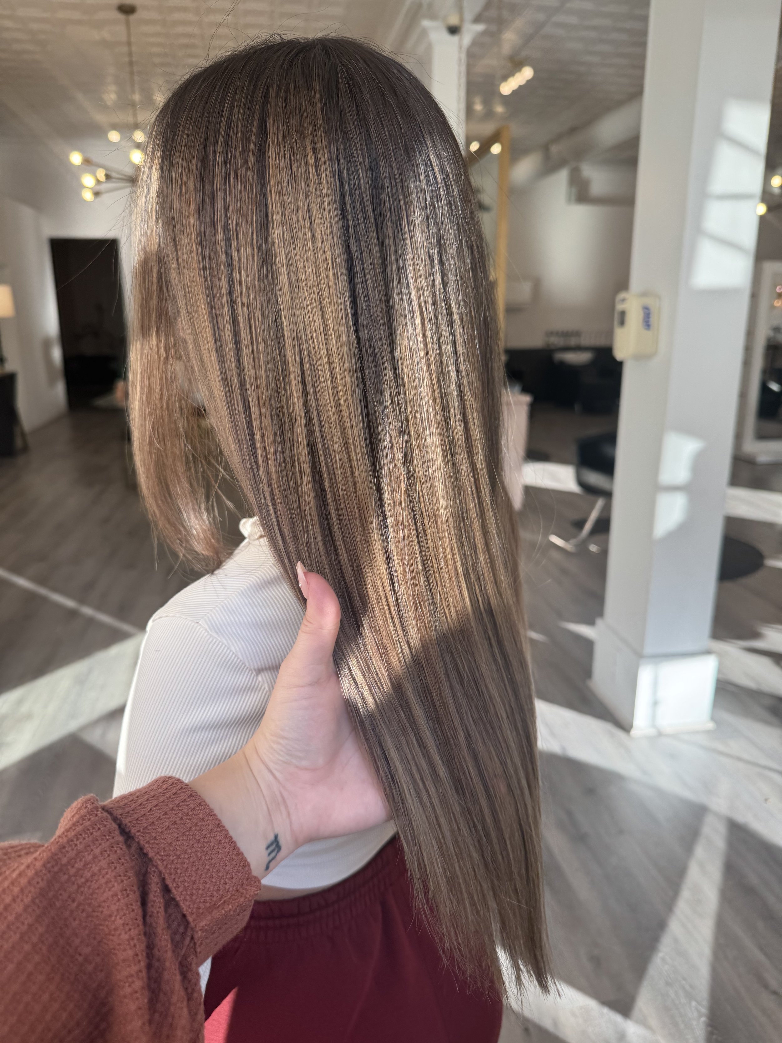 Keratin Complex smoothing treatment services in Augusta, Georgia | Autumn Jowers Hair at Bliss Salon & Spa